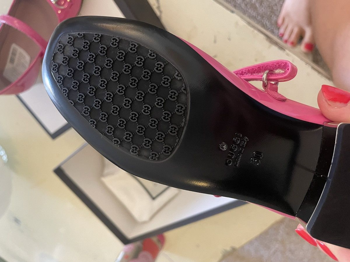 Gucci New Authentic Gucci Girls Flat Ballet Shoes, Size 30 Size US 11 / IT 41 - 3 Thumbnail