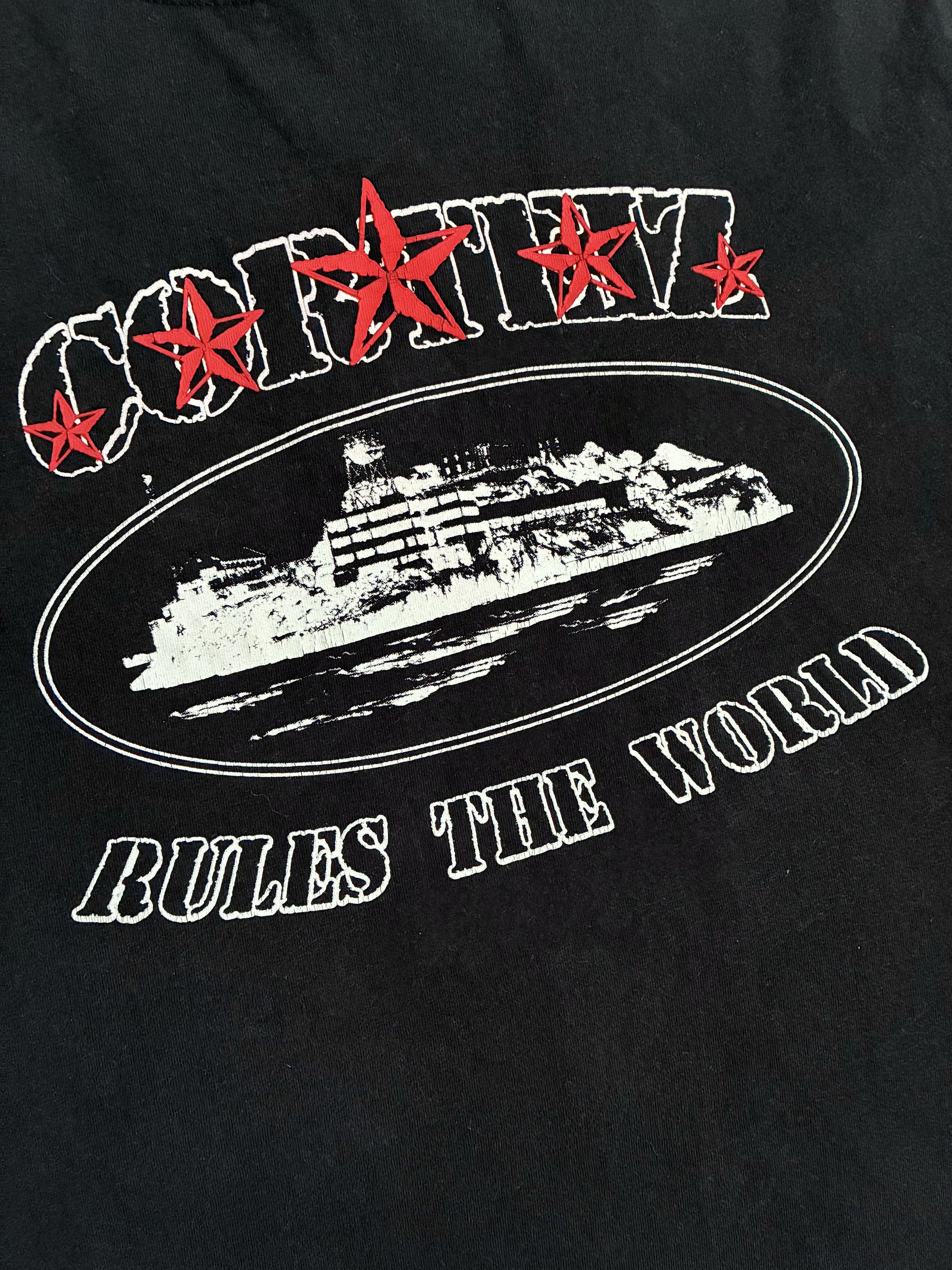 Corteiz Corteiz 5 Starz Alcatraz Tee London UK drill trap rap Size US M / EU 48-50 / 2 - 2 Thumbnail