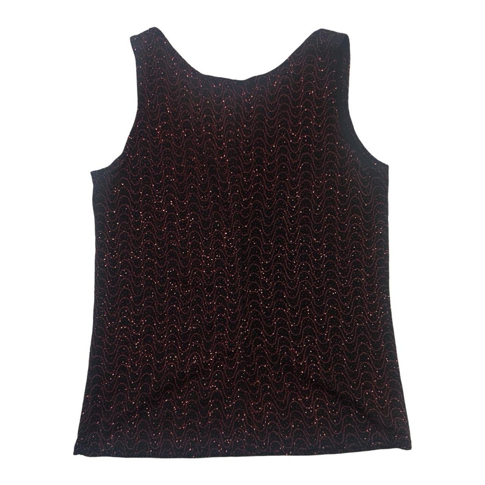 Other Vintage top and cardigan set red black sparkly jump sz S Size S / US 4 / IT 40 - 3 Thumbnail