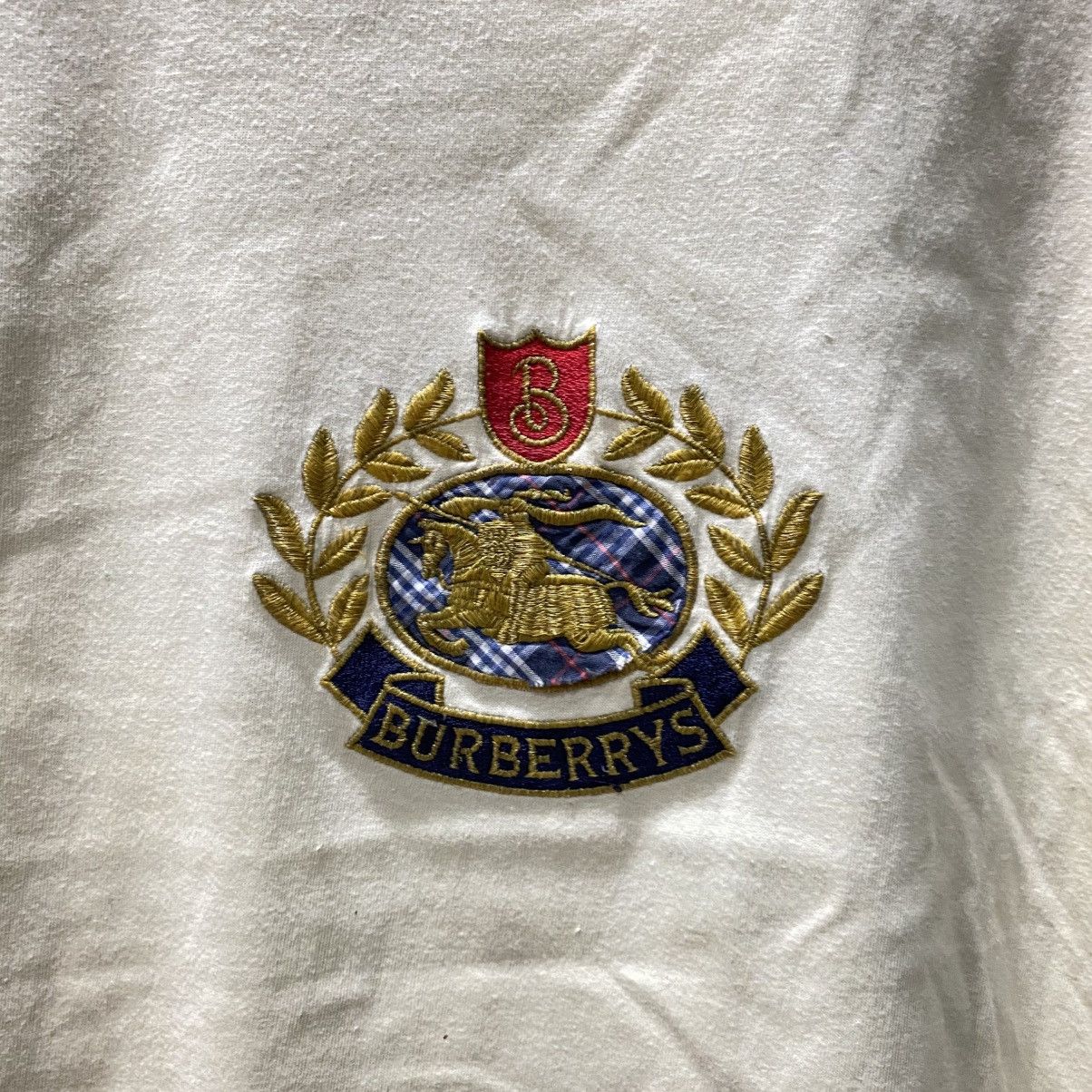 Burberry Vintage Burberrys “Equestrian Knight” logo Crop Tee Size M Size US S / EU 44-46 / 1 - 5 Thumbnail