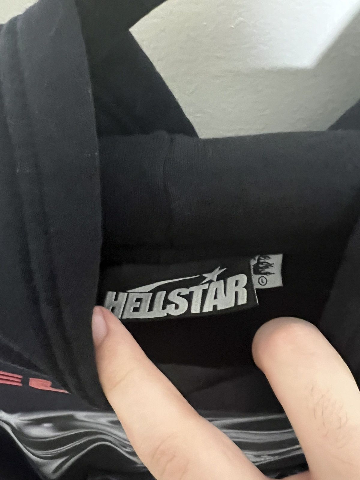 HELLSTAR Hellstar Airbrushed Skull hoodie Size US L / EU 52-54 / 3 - 3 Thumbnail