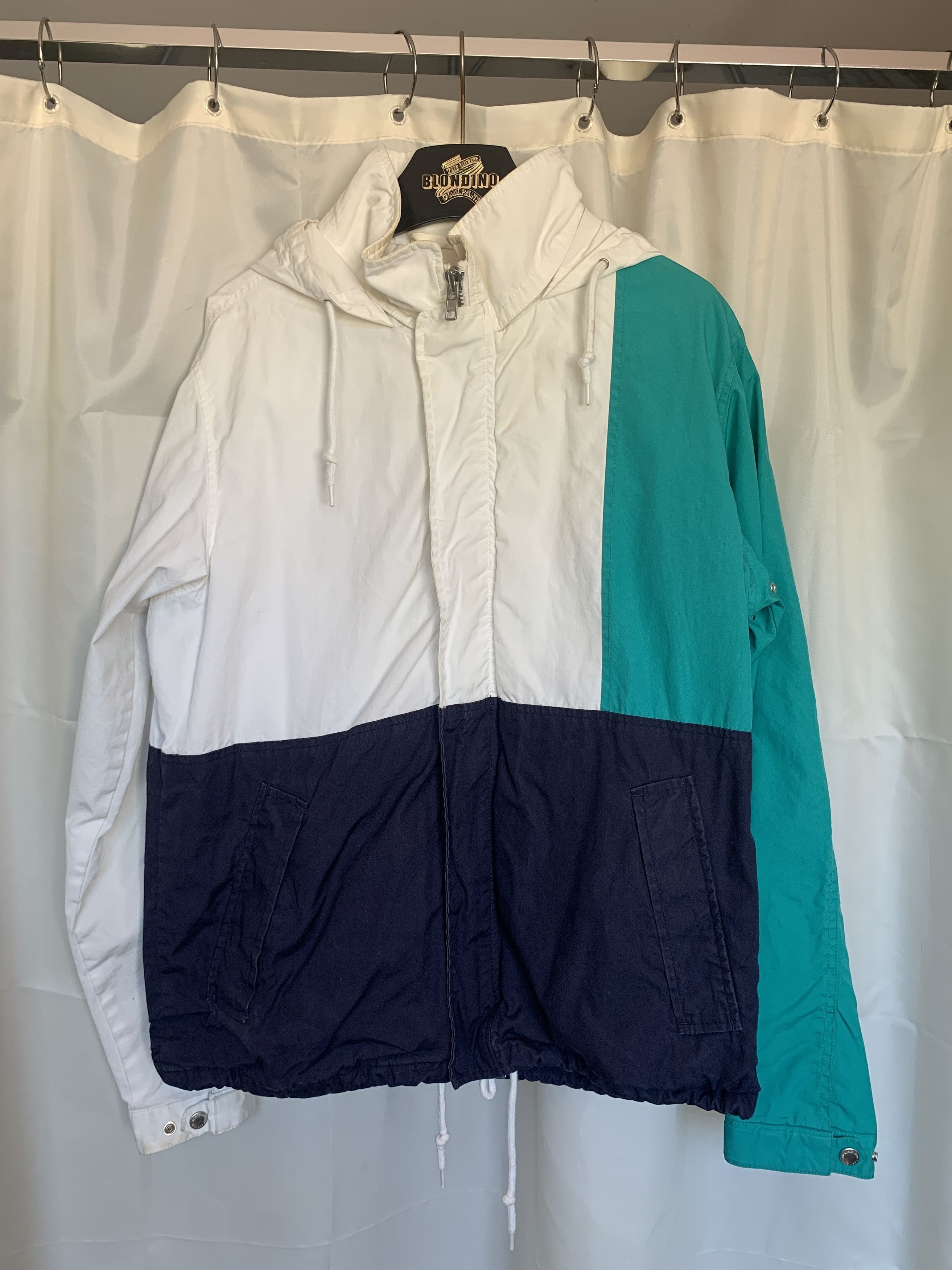 image of Supreme Light Polyvalent Jacket in Blue/Green/White, Men's (Size Medium)