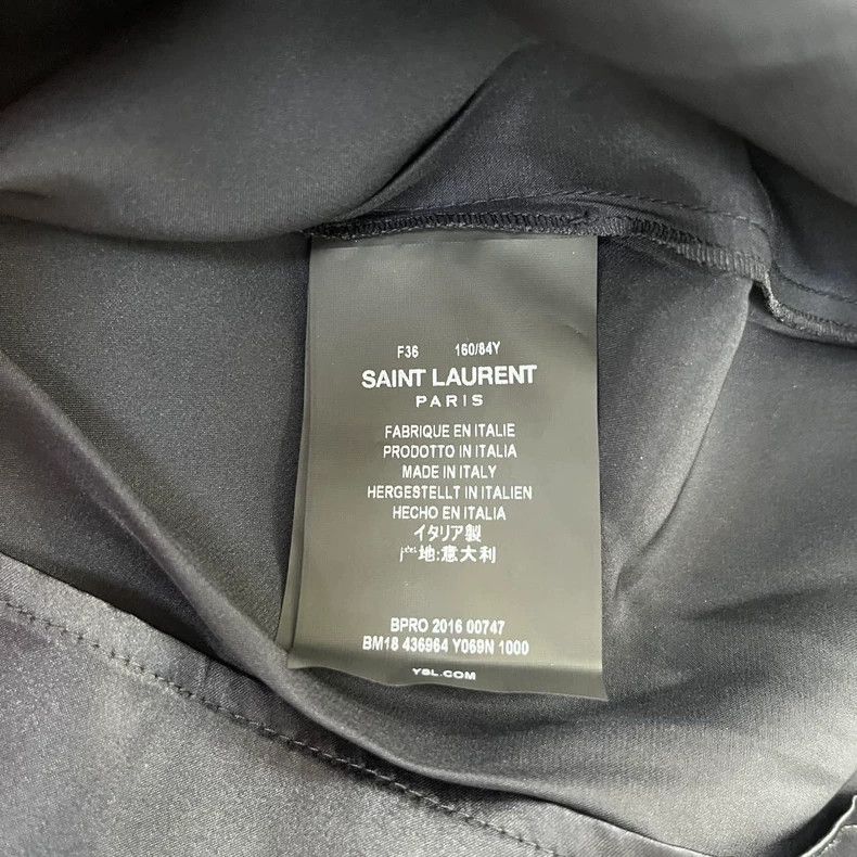 Saint Laurent Paris Saint Laurent Paris black shirt 2505-Nextarrow Size XS / US 0-2 / IT 36-38 - 4 Thumbnail