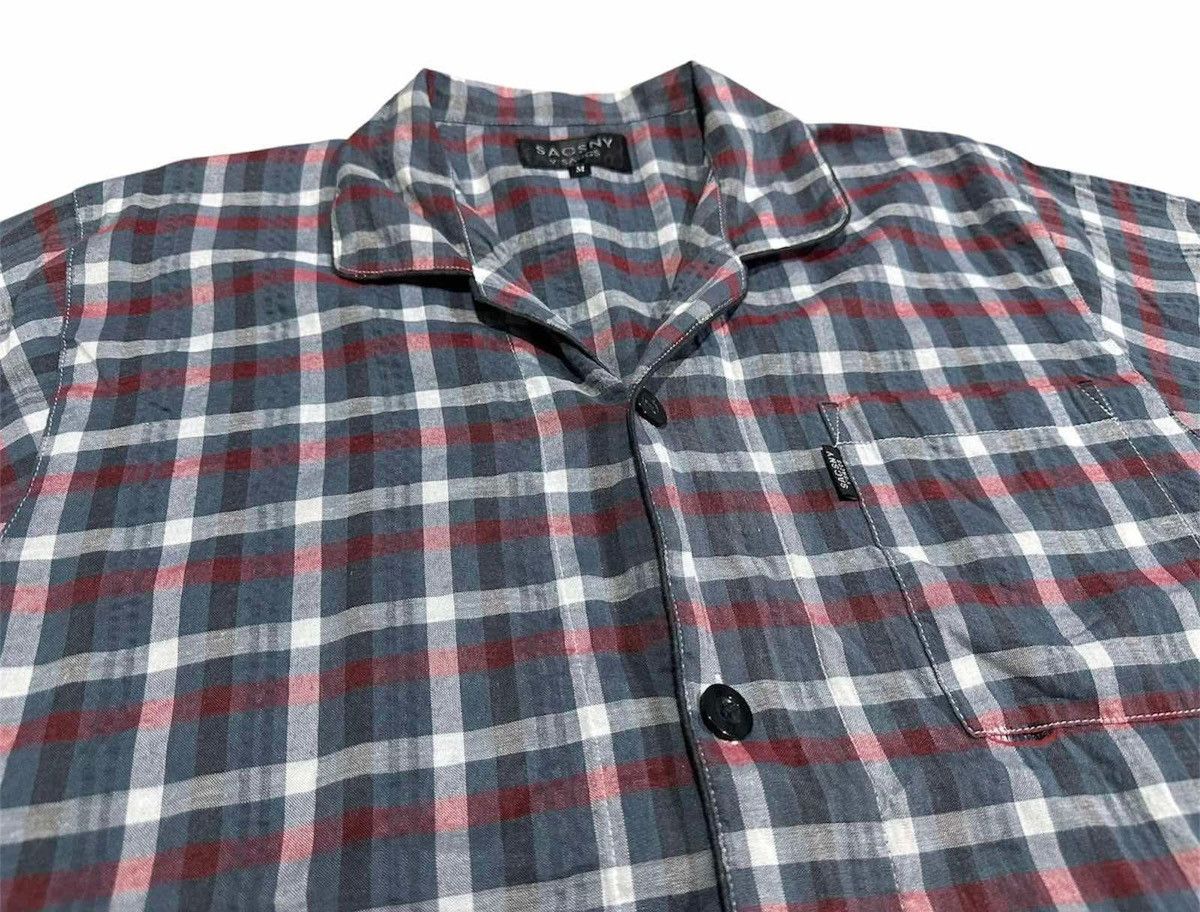 Y's × Y's for Men × Yohji Yamamoto 🔥Rare Vintage Y'saccs By Yohji Yamamoto Shirts Checked Size US M / EU 48-50 / 2 - 1 Thumbnail