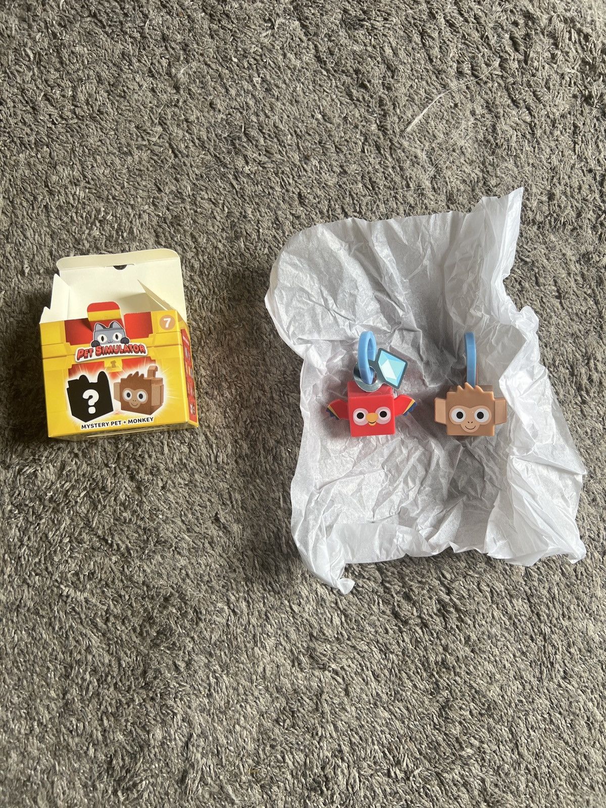 Hypebeast 2024 McDonald’s Pet Simulator Mystery Pet + Monkey Size ONE SIZE - 1 Thumbnail