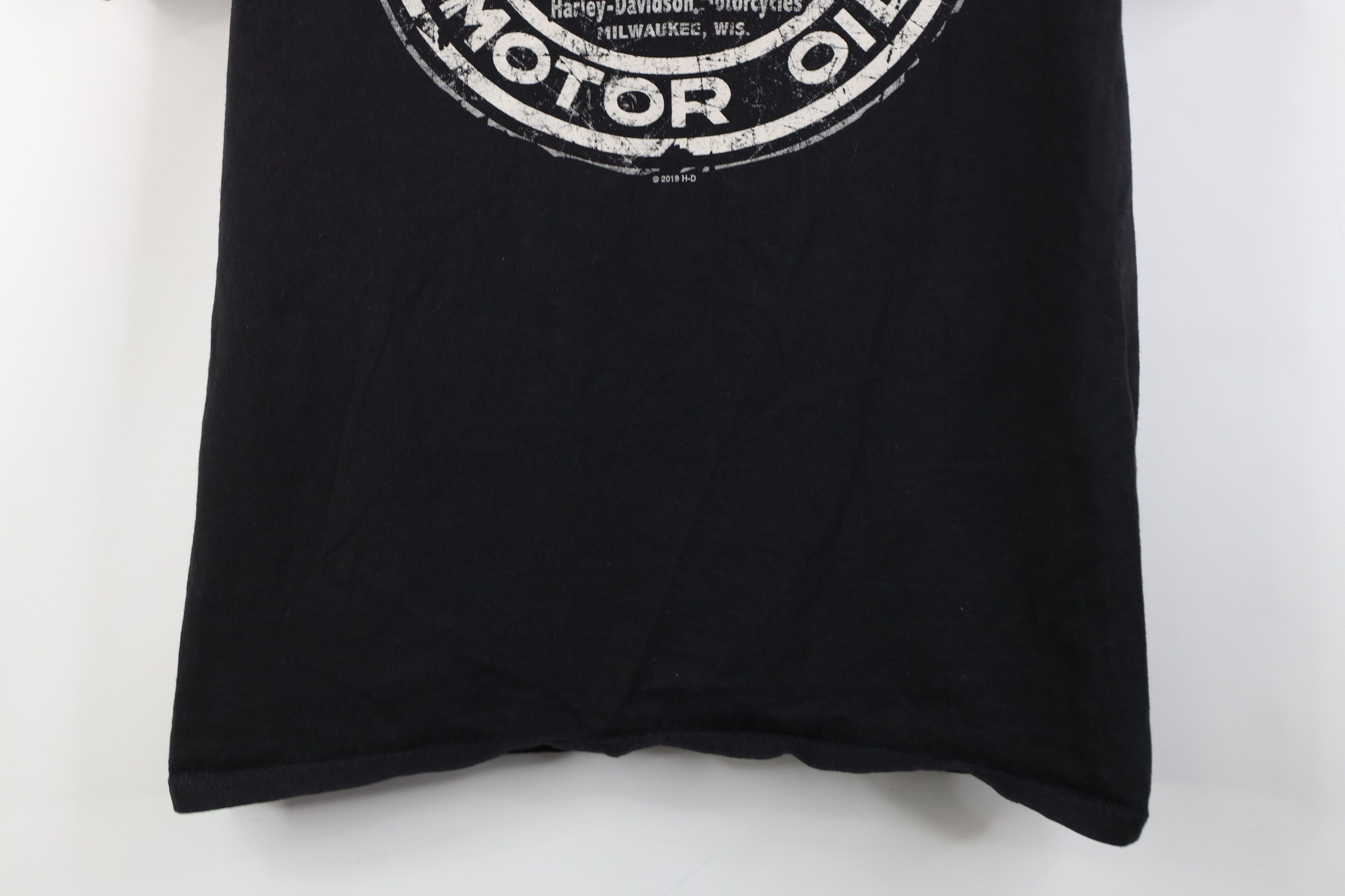 Harley Davidson Y2K Harley Davidson Spell Out Big Logo Short Sleeve T-Shirt Size US M / EU 48-50 / 2 - 3 Thumbnail