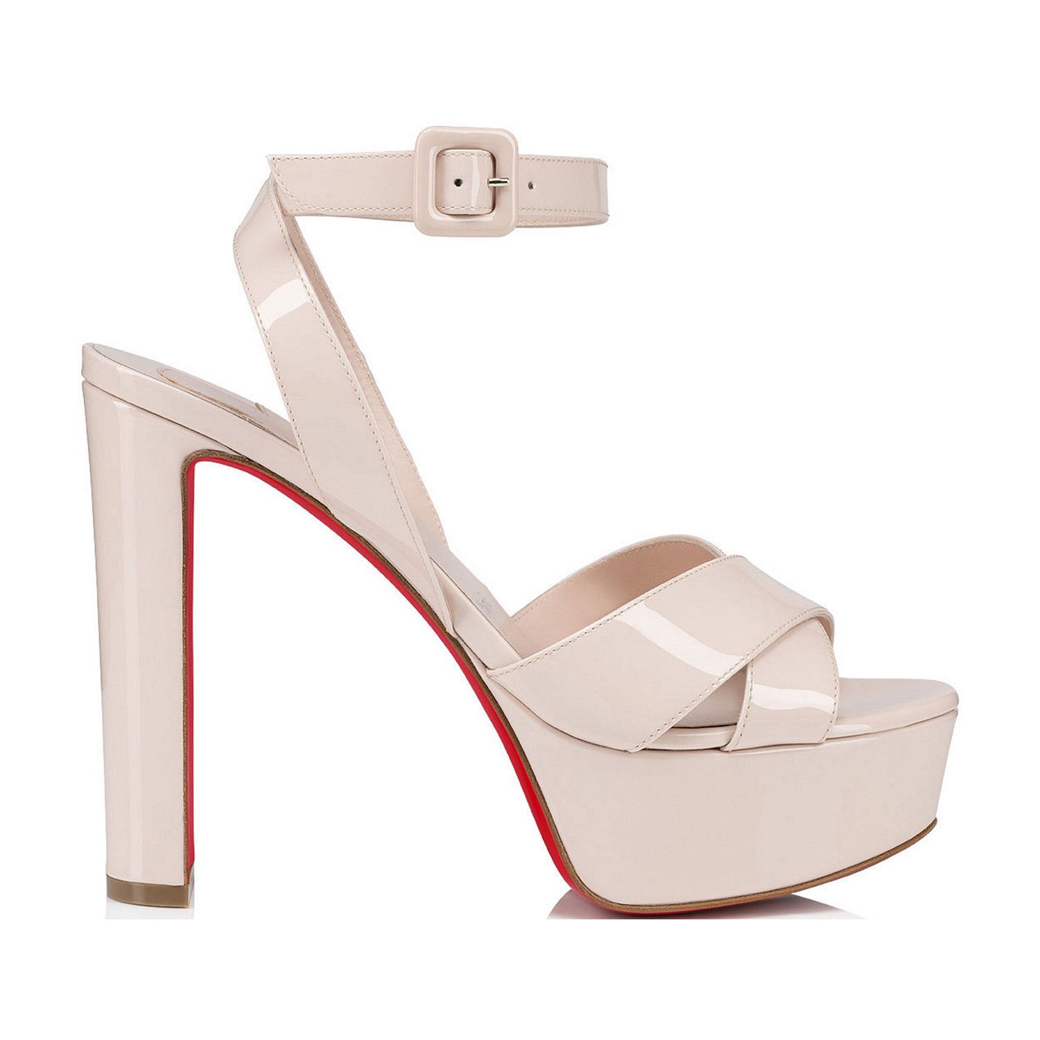 Christian Louboutin oc11z0125 Super Marzia 130mm Heeled Sandals in Neutral Size US 11 / IT 41 - 2 Thumbnail