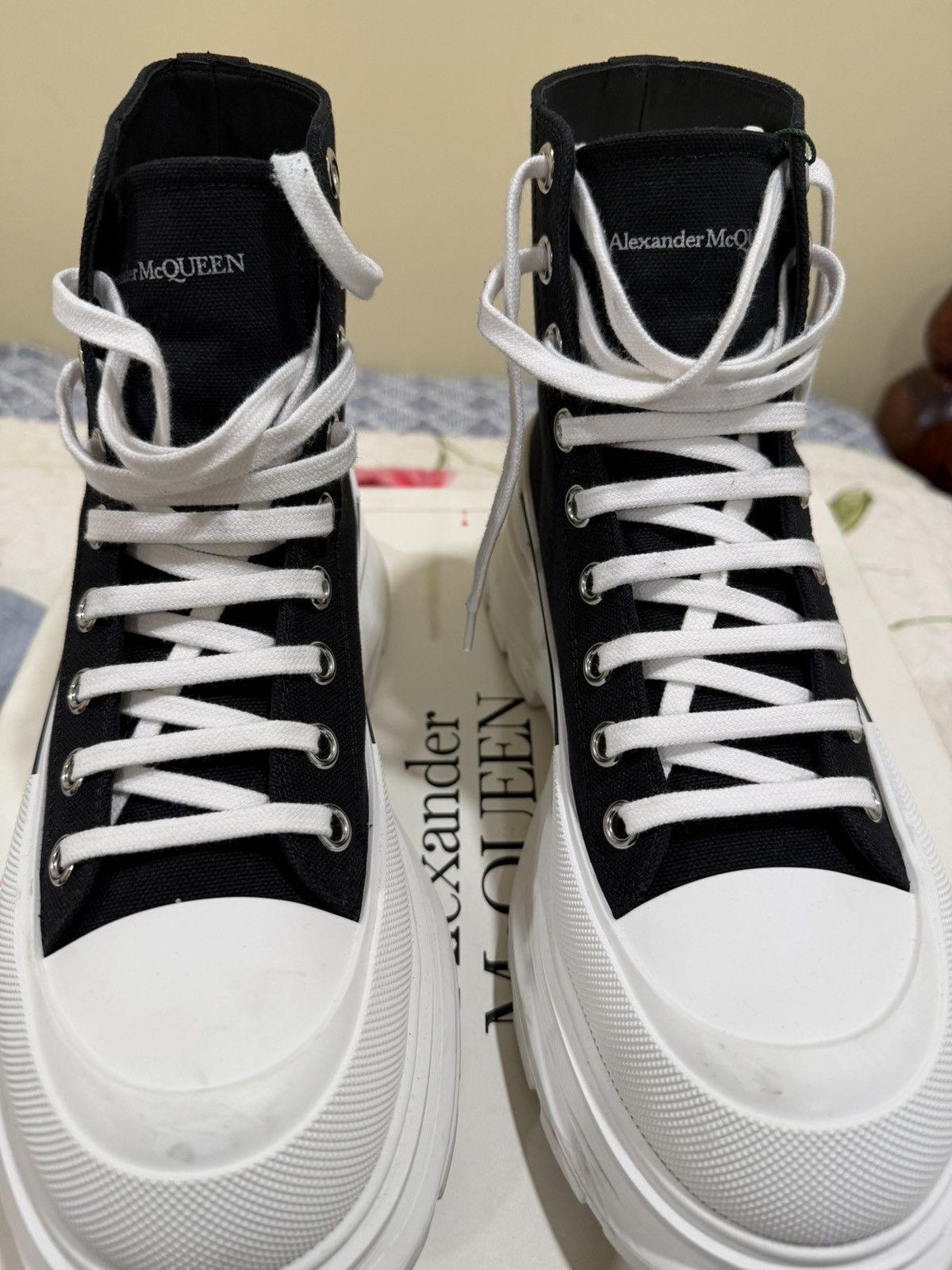 Alexander McQueen Black Alexander Mcqueen boots Size US 8 / EU 41 - 16 Thumbnail