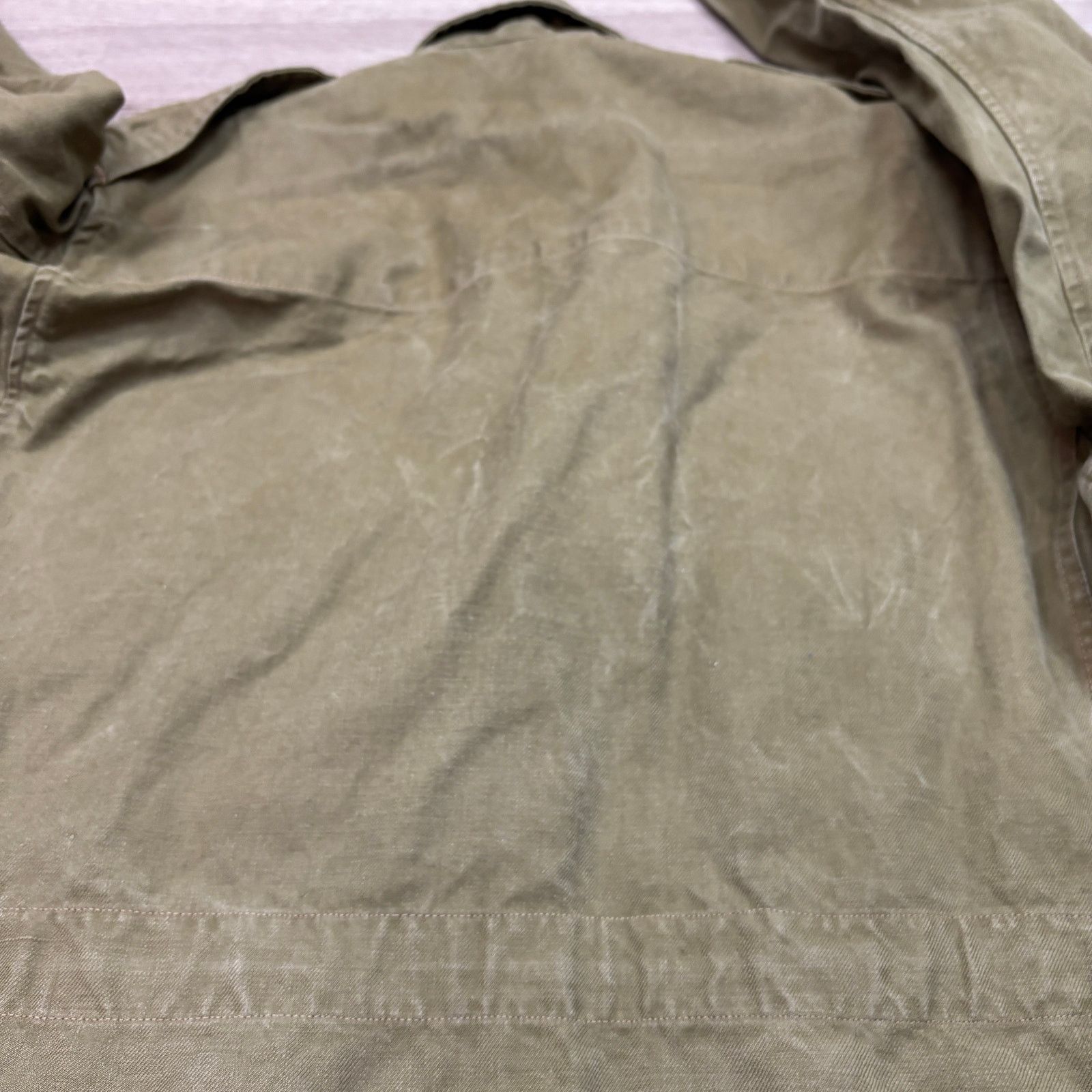 Vintage Vintage 50s French M47 Army Military Field Jacket Mens 4C XL Size US XL / EU 56 / 4 - 13 Thumbnail