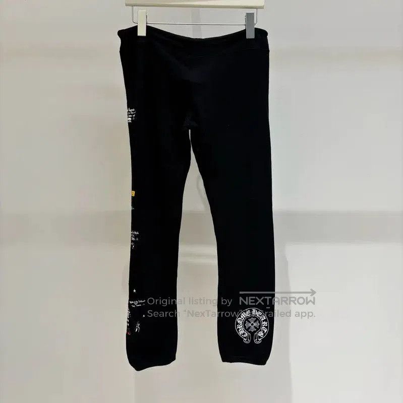Chrome Hearts Chrome Hearts Black Cotton Casual Pants . Size 23" - 1 Thumbnail