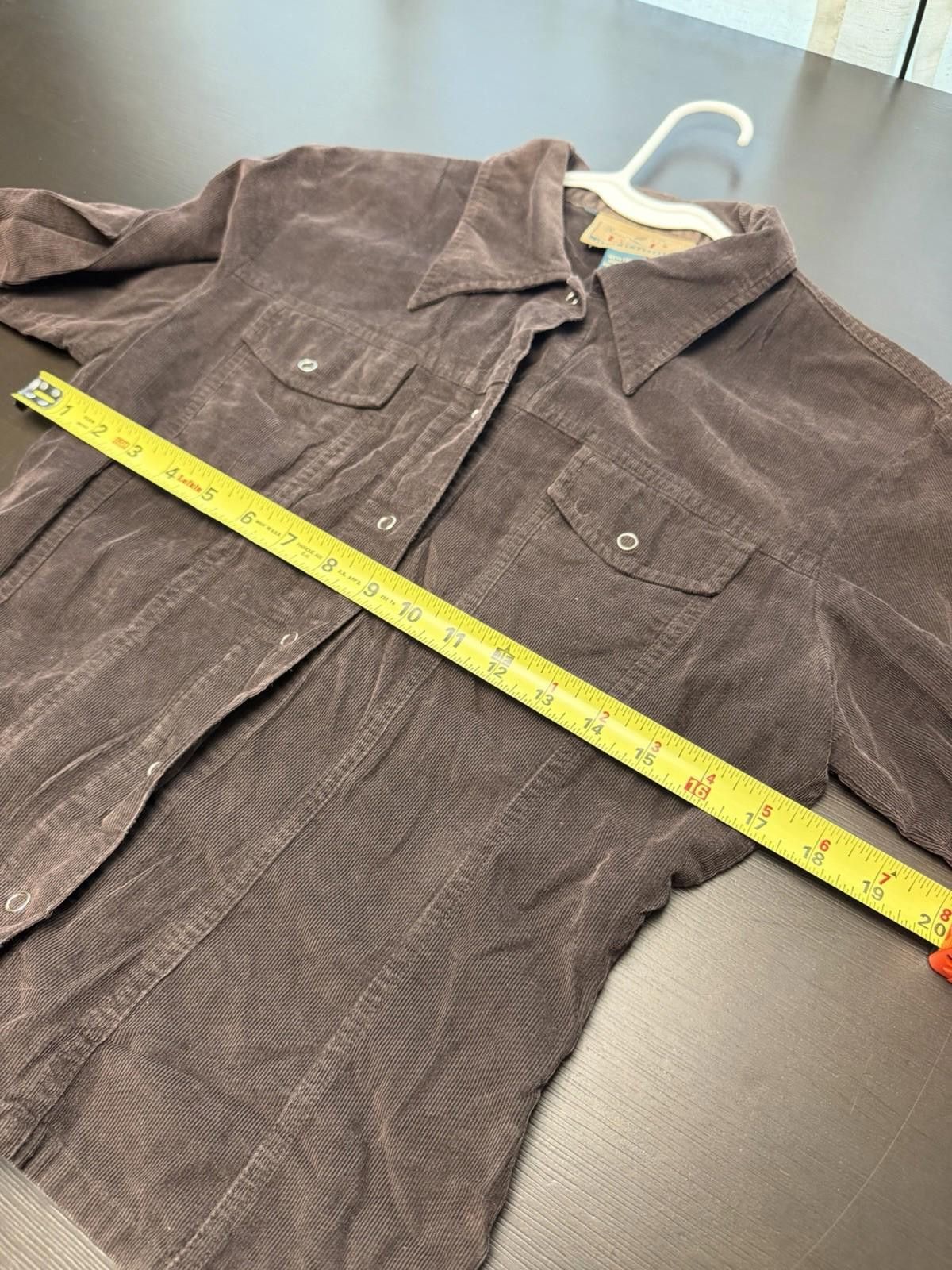Express Vintage Express Brown Corduroy Western Snap Jacket USA M Size M / US 6-8 / IT 42-44 - 5 Thumbnail