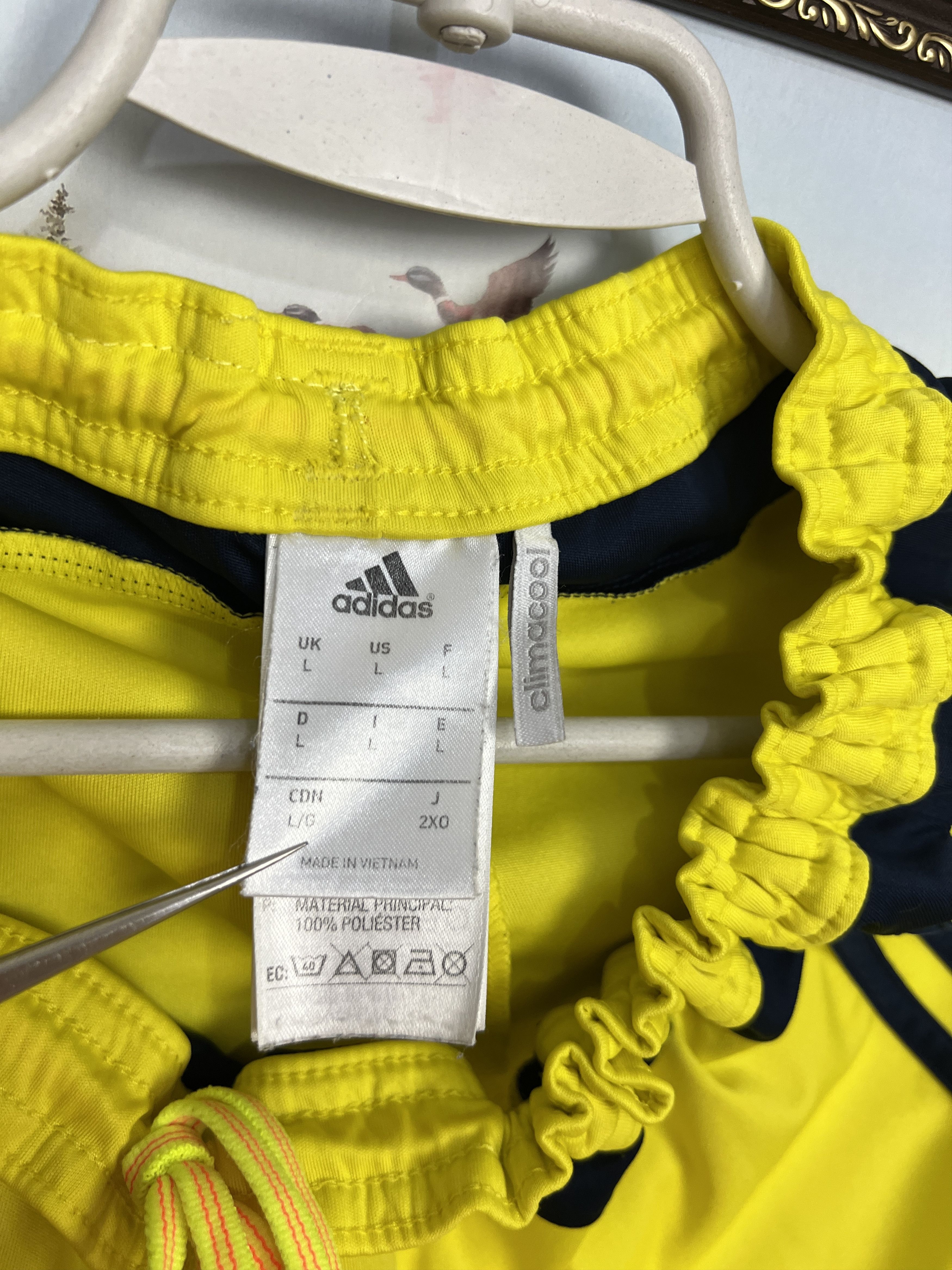 Adidas Adidas Colombia Football Shorts Soccer Athletic National Size US 34 / EU 50 - 7 Thumbnail