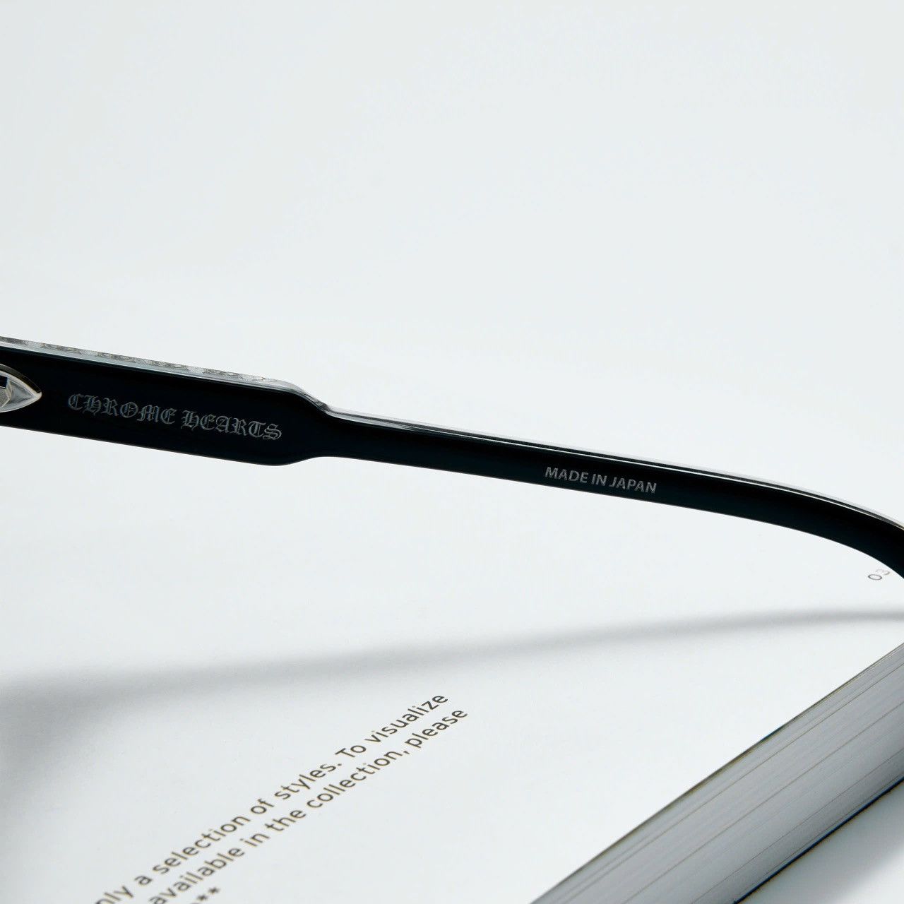 Chrome Hearts CHROME HEARTS AMBIDIXTROUS BLACK GLASSES Size ONE SIZE - 4 Thumbnail