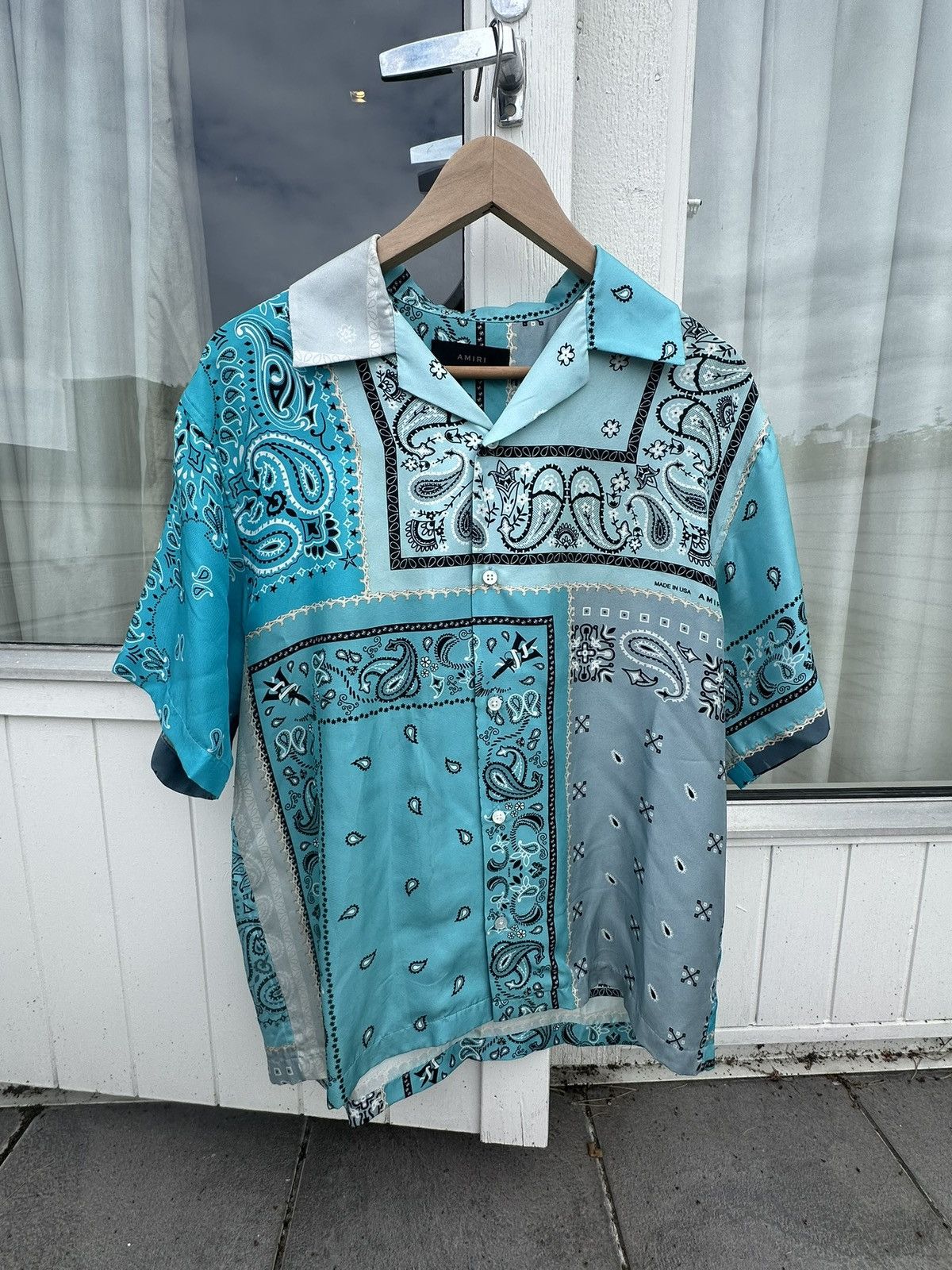 Amiri Bandana silk shirt Size US L / EU 52-54 / 3 - 2 Thumbnail
