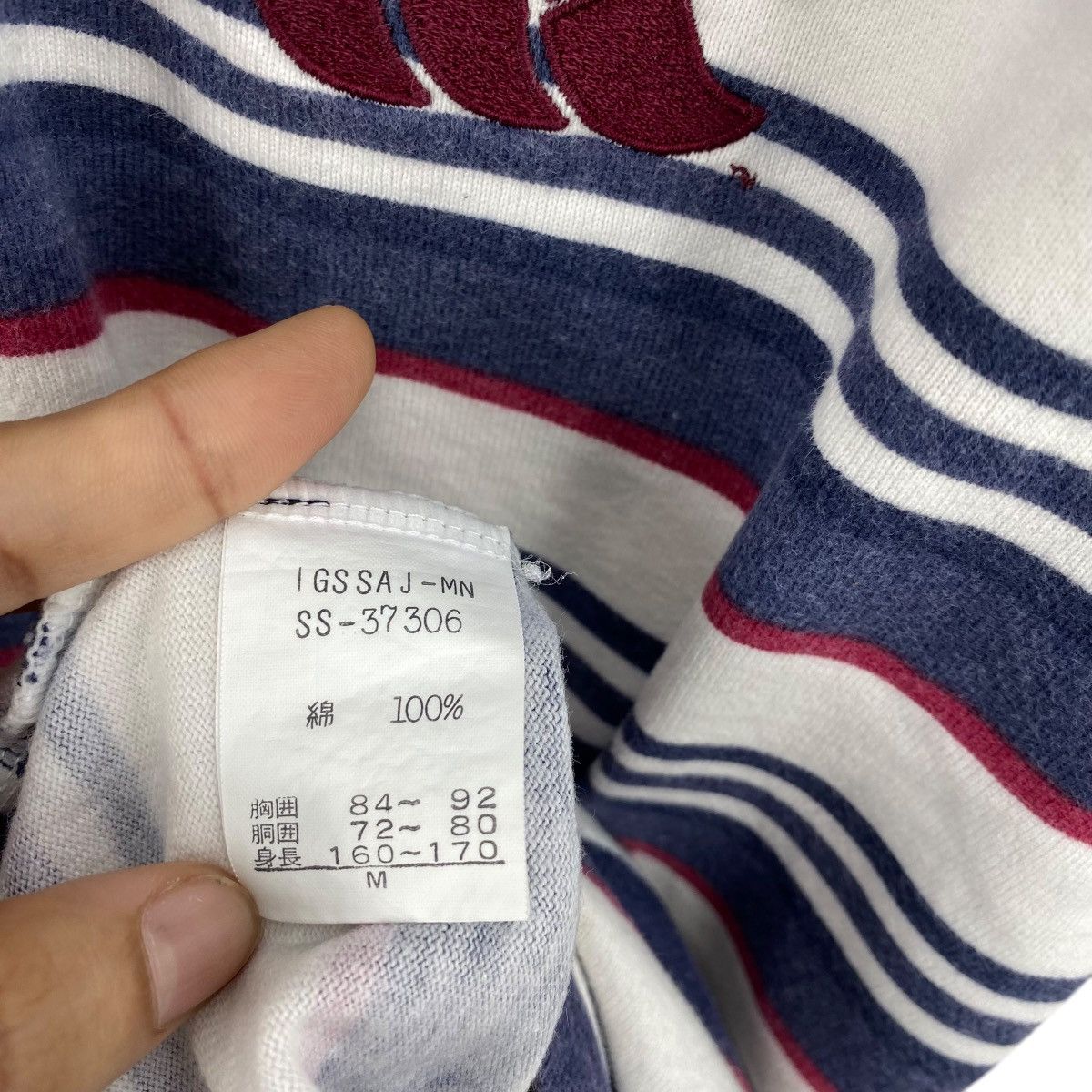 Canterbury of New Zealand × Vintage Vintage CANTERBURY Of NEW ZEALAND Logo Striped Polo Shirt Size US M / EU 48-50 / 2 - 8 Thumbnail