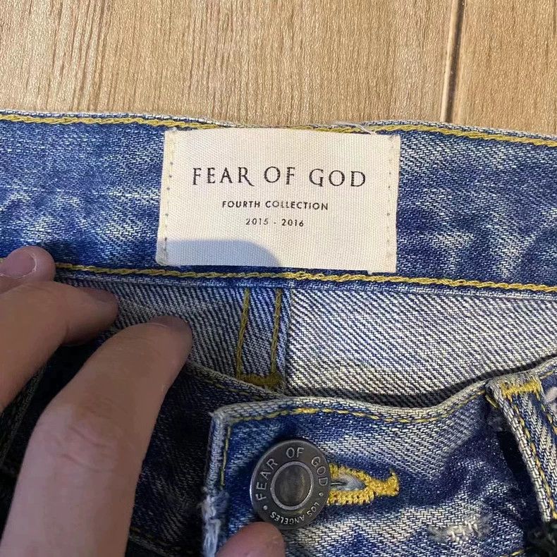 Fear of God Fear of God Season 4 Blue Bull Size US 29 - 2 Thumbnail