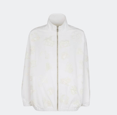 Fendi o1loc1c0824 Blouson in White Size US XS / EU 42 / 0 - 1 Thumbnail