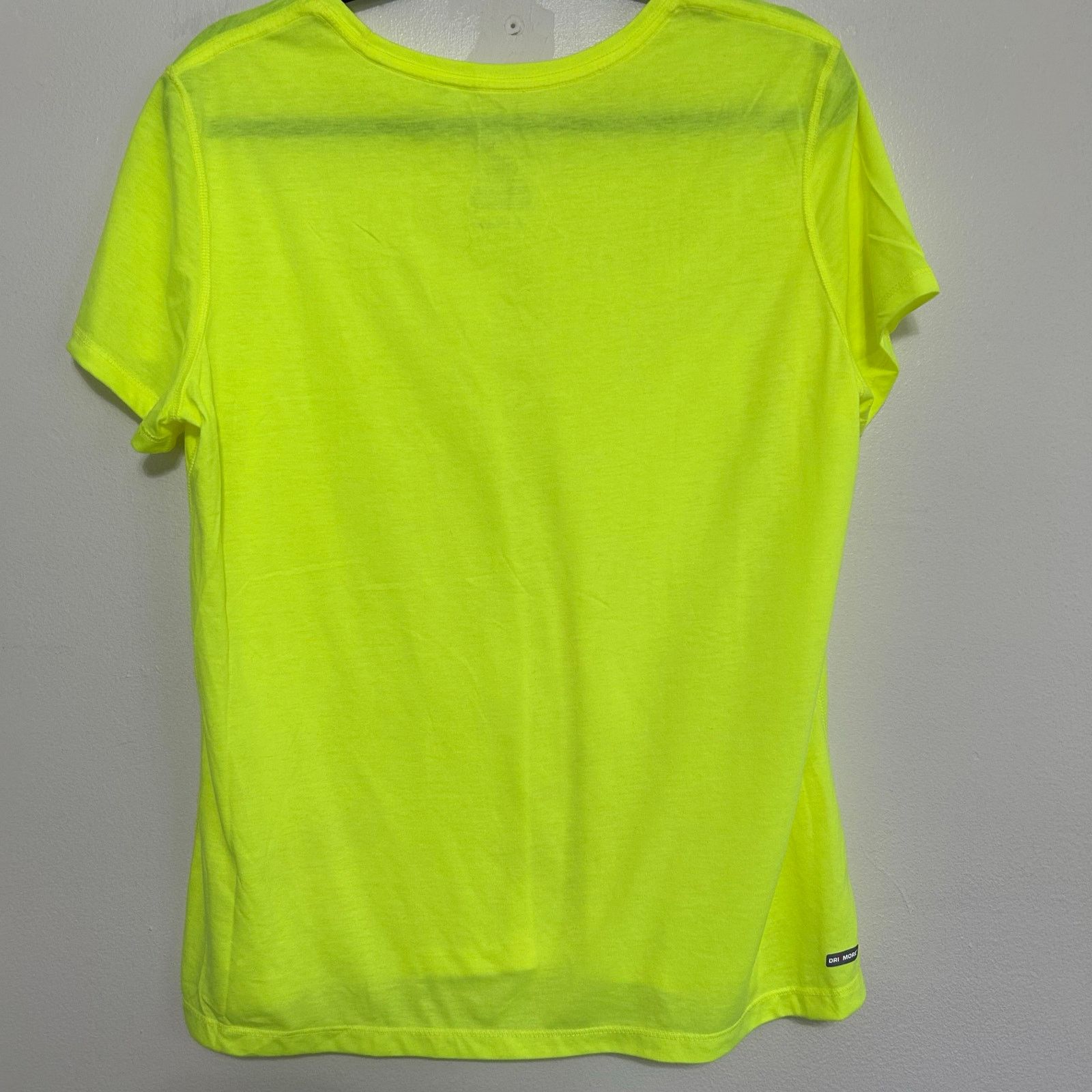 Other Danskin Now Dri More Neon Yellow Semi Fitted Tee XXL Size XXL / US 16-18 / IT 52-54 - 2 Thumbnail