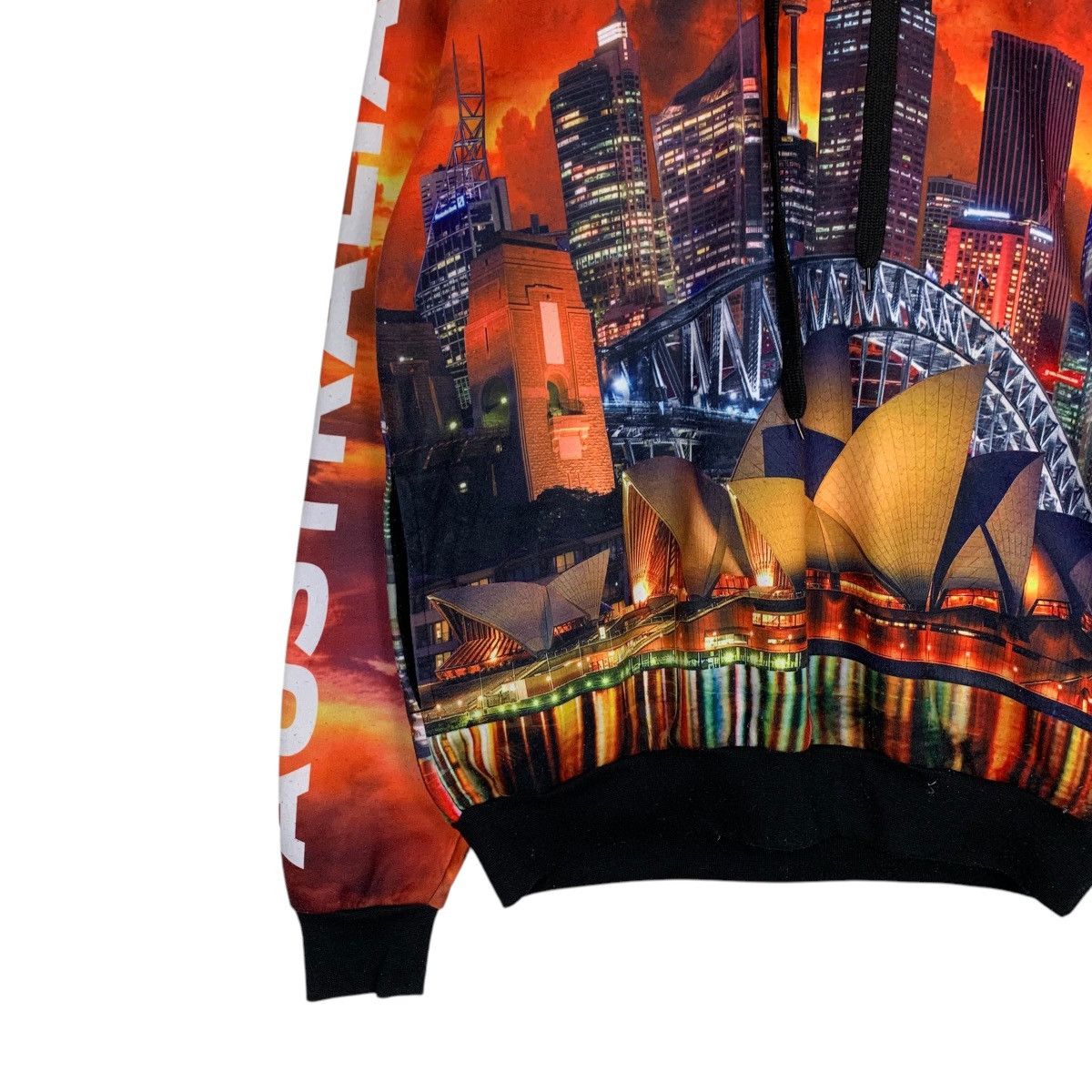 Japanese Brand HOXLEY AUSTRALIA Fullprint Polyester Hoodies #1960-C85 Size US L / EU 52-54 / 3 - 3 Thumbnail
