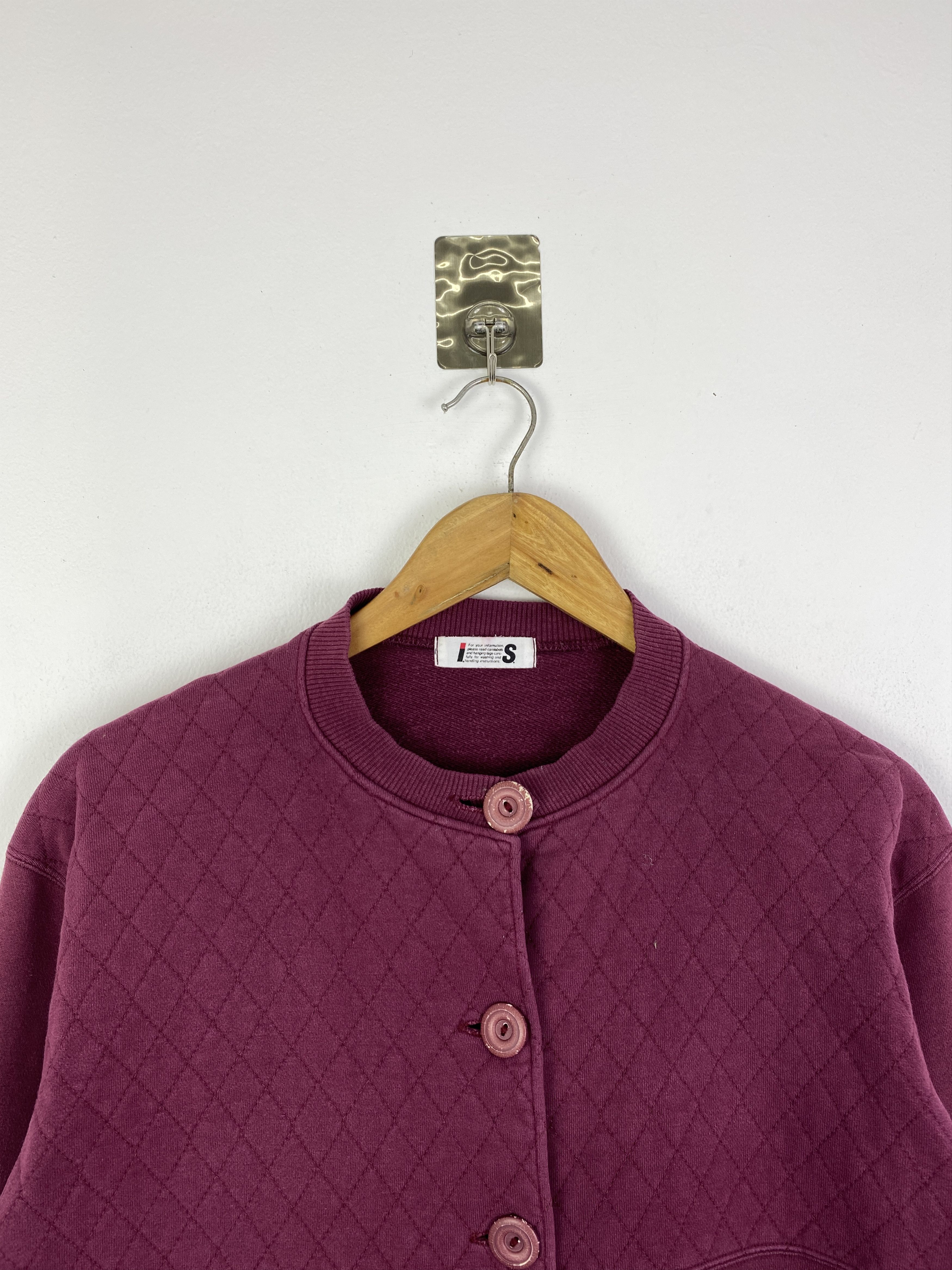 Issey Miyake Vintage Issey Miyake Button Up Sweatshirt J0076 Size L / US 10 / IT 46 - 4 Thumbnail