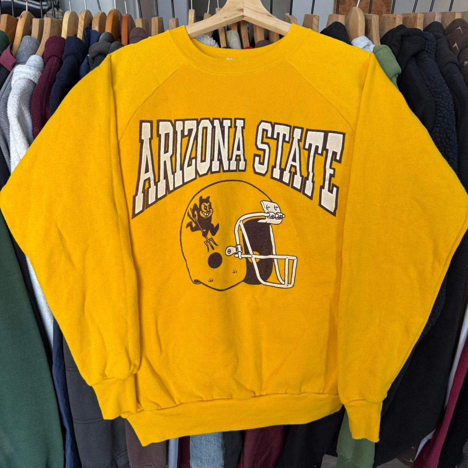 Other Vintage 80s ASU Arizona State University Sweatshirt Size US XL / EU 56 / 4 - 1 Thumbnail