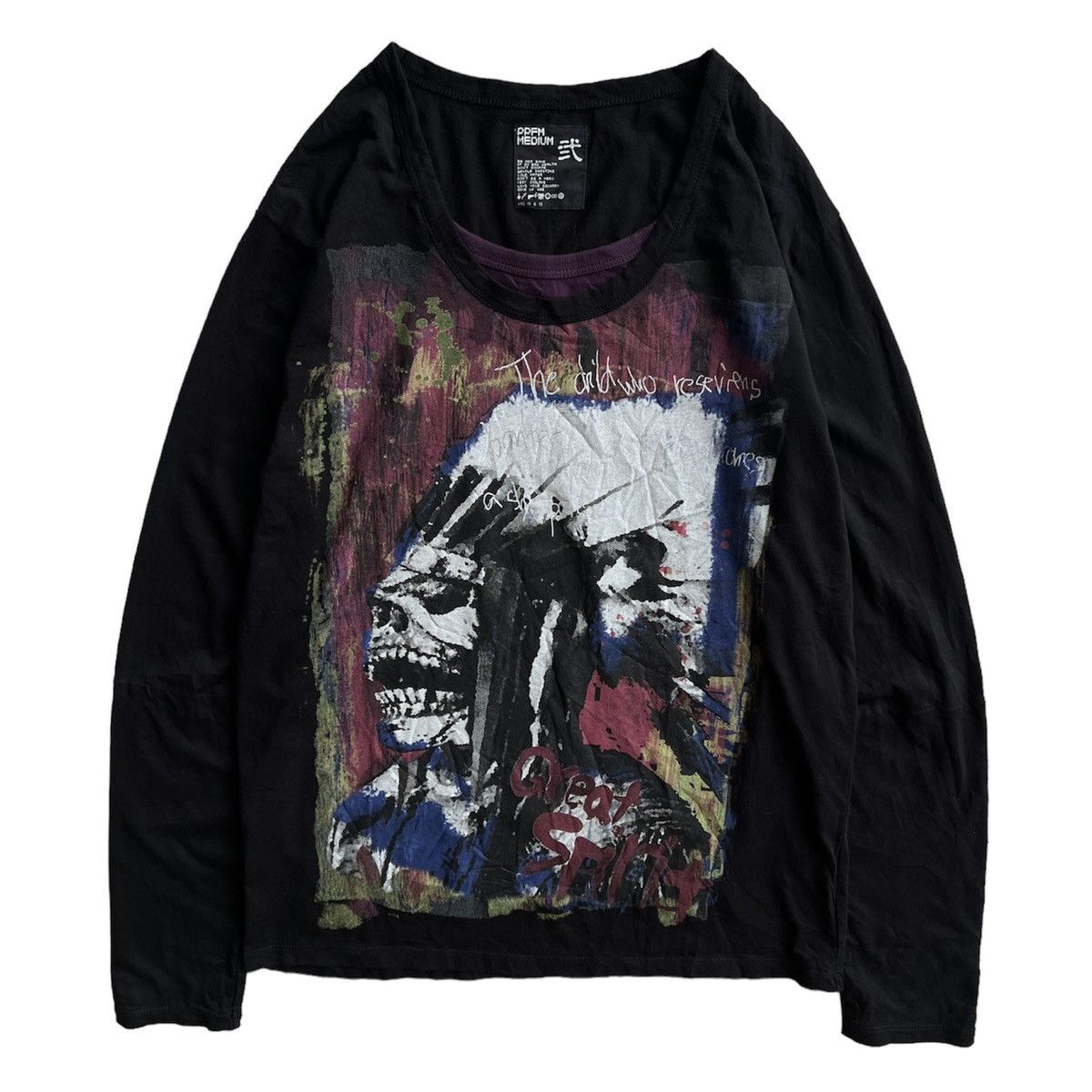 Japanese Brand × Le Grande Bleu (L.G.B.) × PPFM PPFM GREAT SPIRIT GHOST SHIRT Size US M / EU 48-50 / 2 - 1 Thumbnail