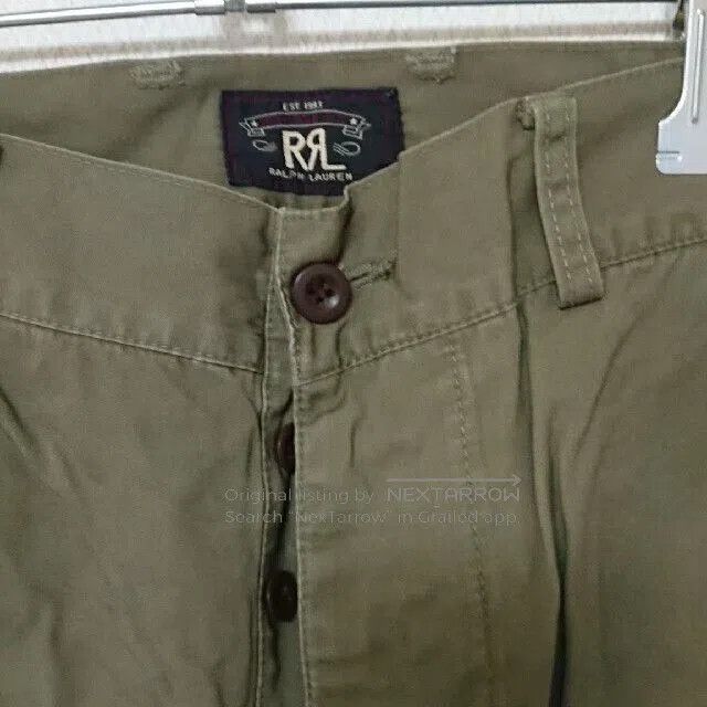 RRL Ralph Lauren Rare Ralph Lauren Military Cargo Pants. Size US 34 / EU 50 - 4 Thumbnail