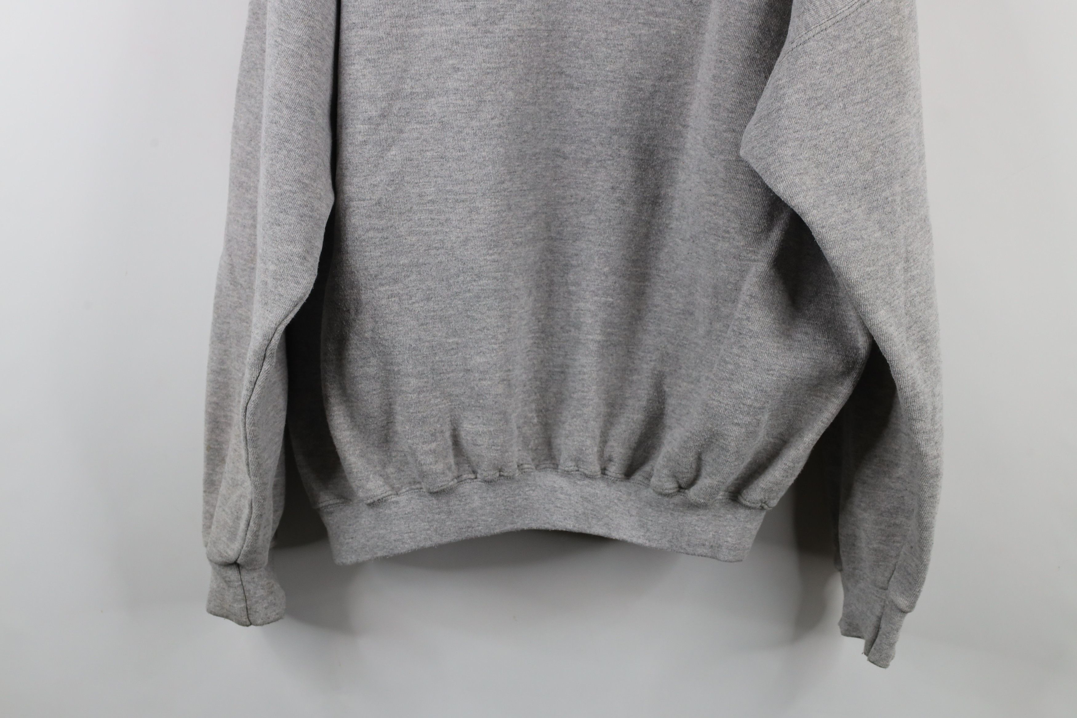 Vintage Vintage 90s Streetwear Puff Paint Dot Nature Wolf Hoodie USA Size US XL / EU 56 / 4 - 16 Thumbnail