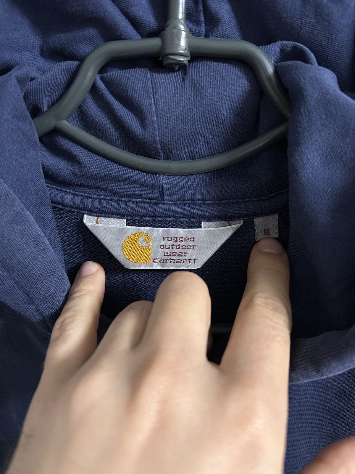 Carhartt Rare Carhartt Hooded Chase LT Zip Jacket Y2K Size US S / EU 44-46 / 1 - 8 Thumbnail