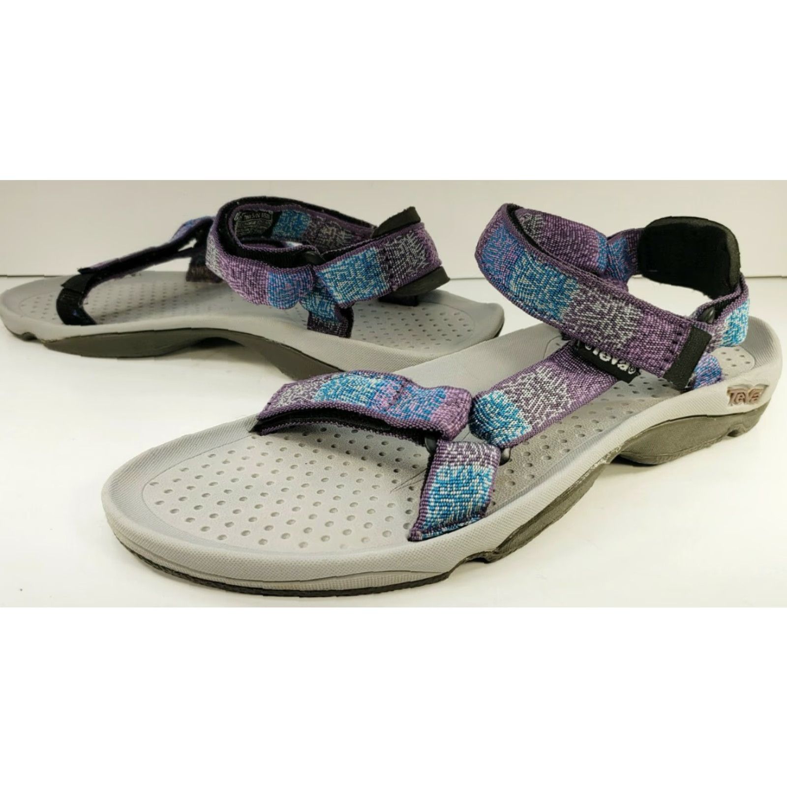 Teva Teva 6577 Hurricane Purple Blue Water Hiking Sport Sandals Womens Size 11 Size US 11 / IT 41 - 3 Thumbnail