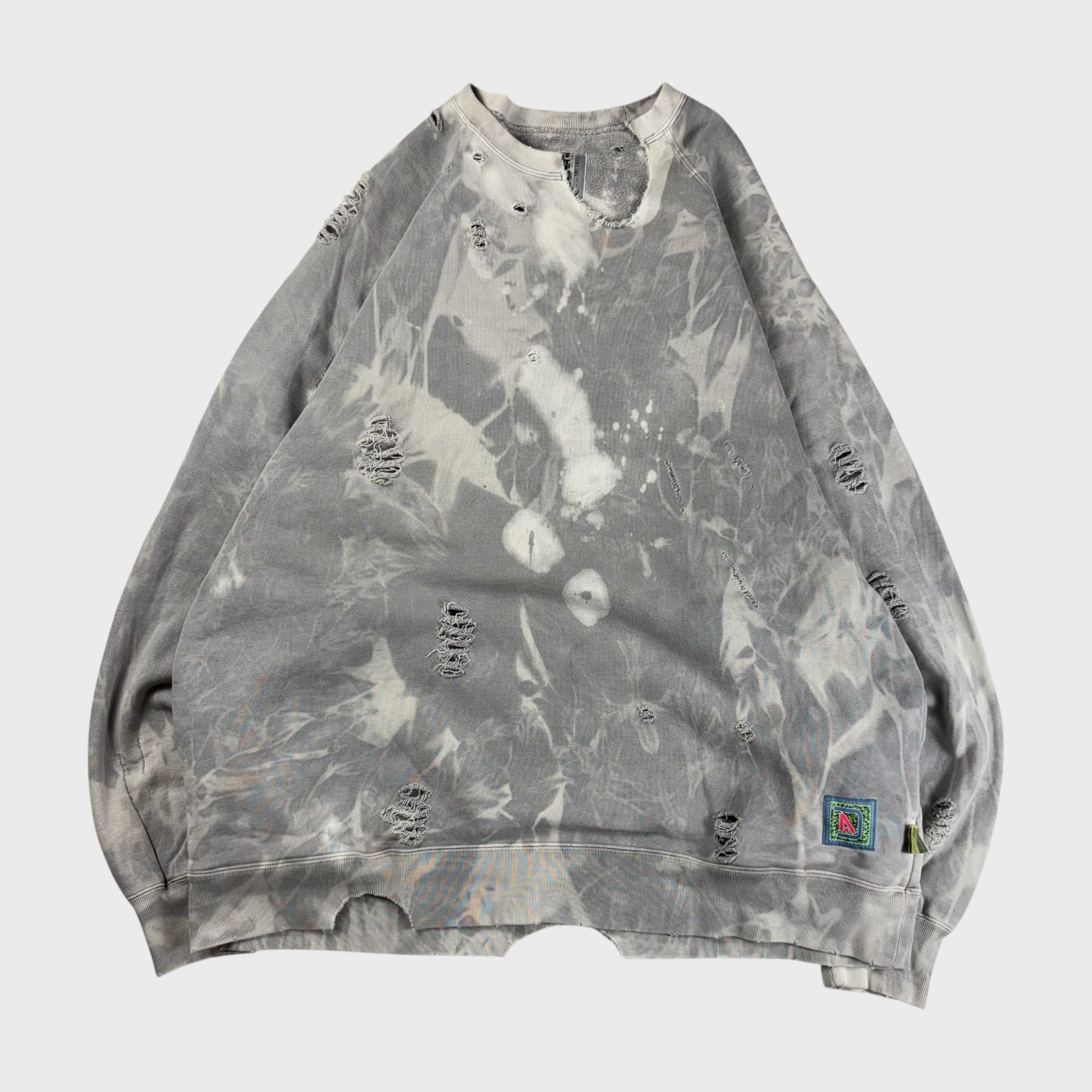 Vintage SSZ 23SS Boro Bleach Remake Sweatshirt Size XXL Size US XXL / EU 58 / 5 - 1 Thumbnail