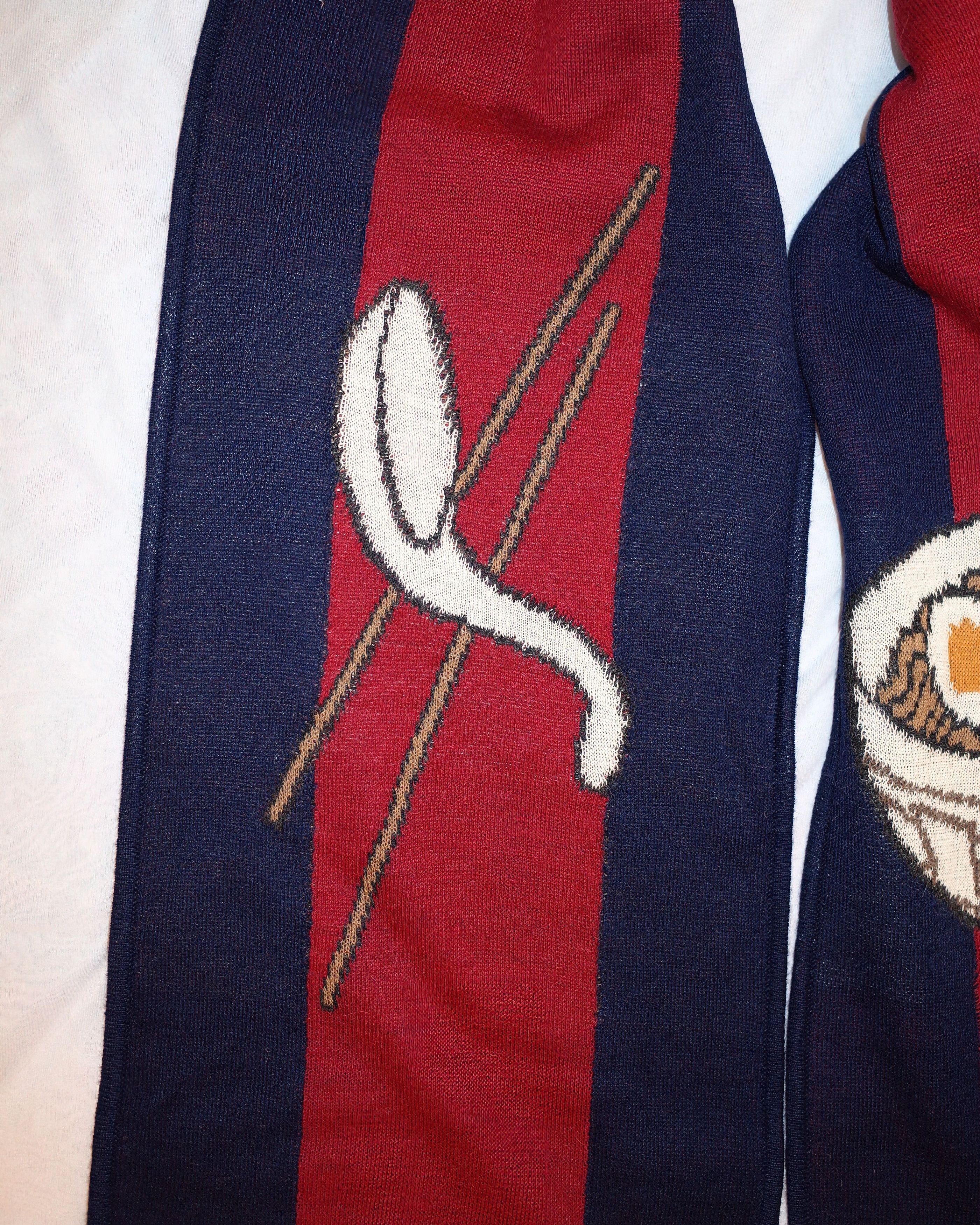 Other BEDFORD ALPAKA BIANCO X JOHNNY TERROR RAMEN SCARF Sabukaru Size ONE SIZE - 2 Thumbnail