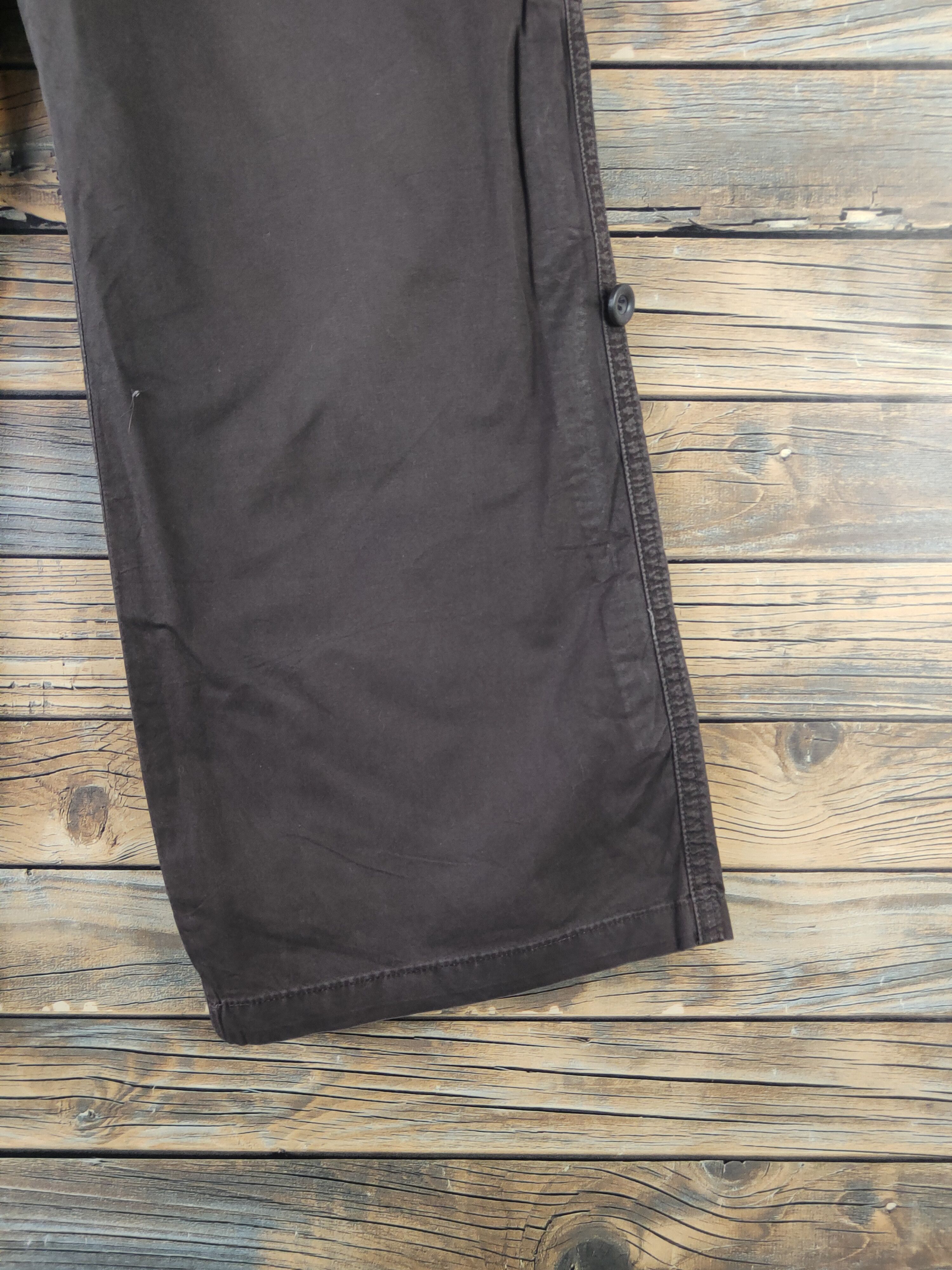 Japanese Brand DL Japanese Brand Brown Multipocket Casual Pants #2667 Size 27" / US 4 / IT 40 - 6 Thumbnail