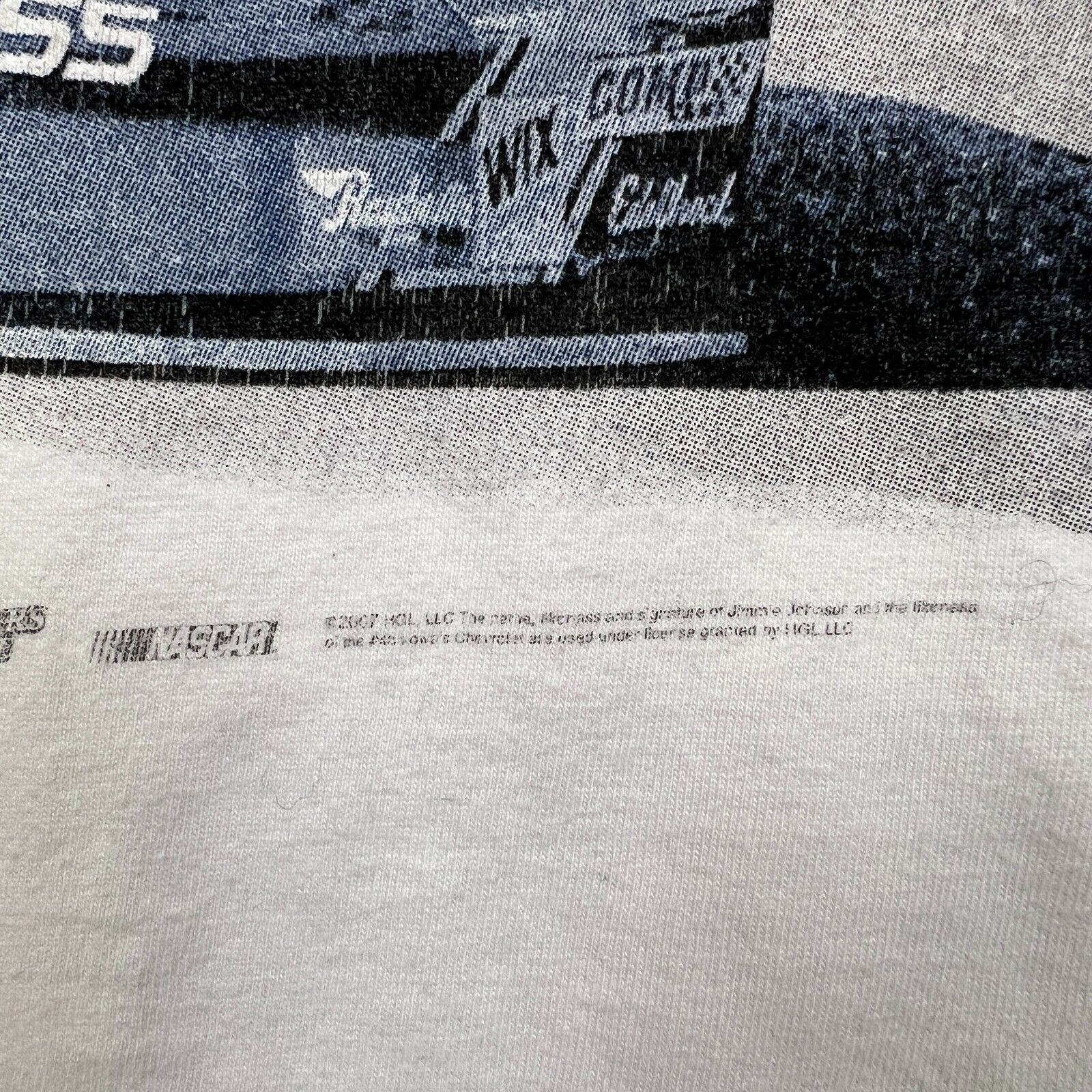 NASCAR × Vintage 2007 Winners Circle T Shirt Jimmie Johnson NASCAR Racing Tee Size US XL / EU 56 / 4 - 6 Thumbnail