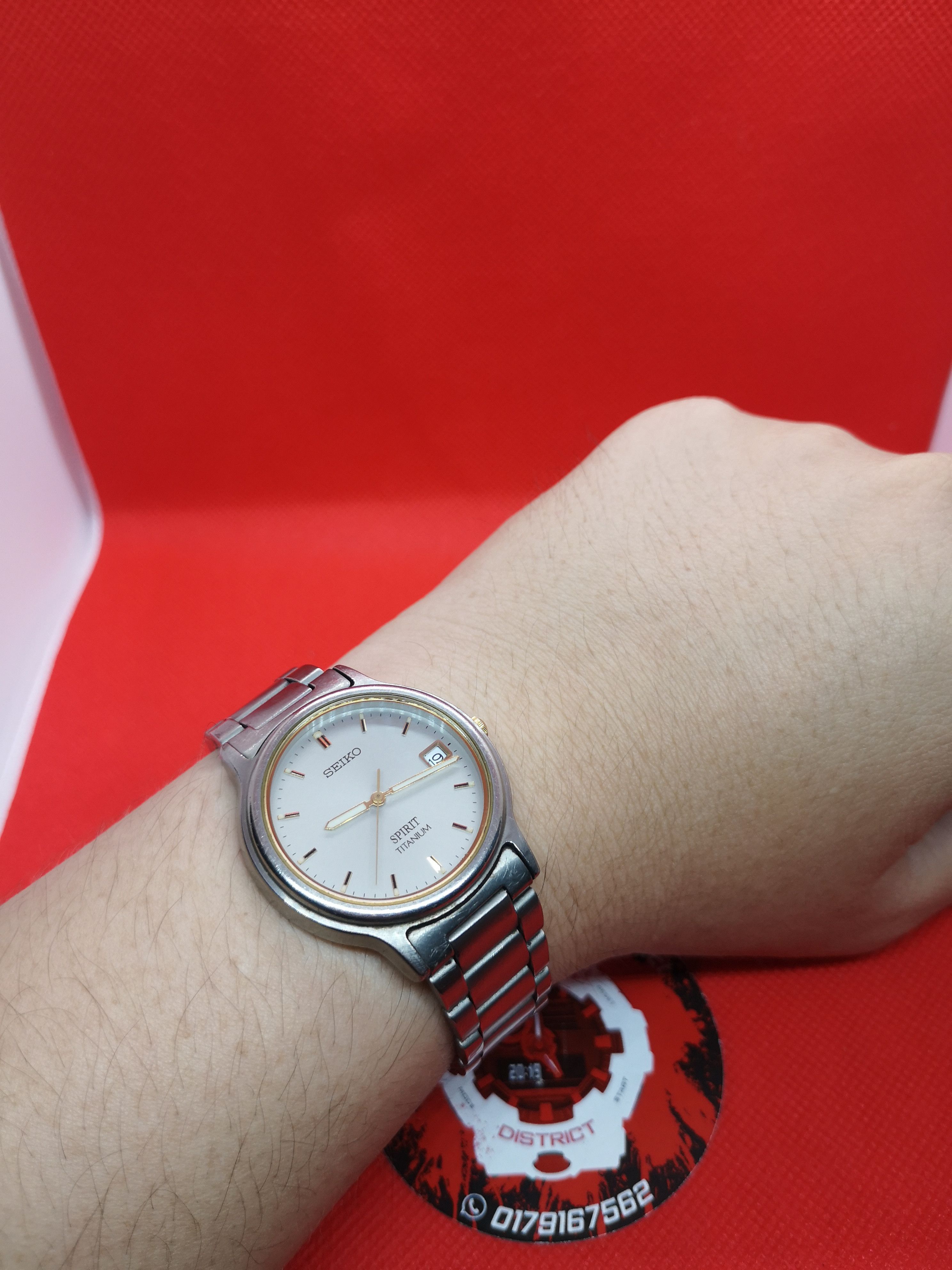 Japanese Brand Vintage SEIKO Spirit Titanium Size ONE SIZE - 8 Thumbnail