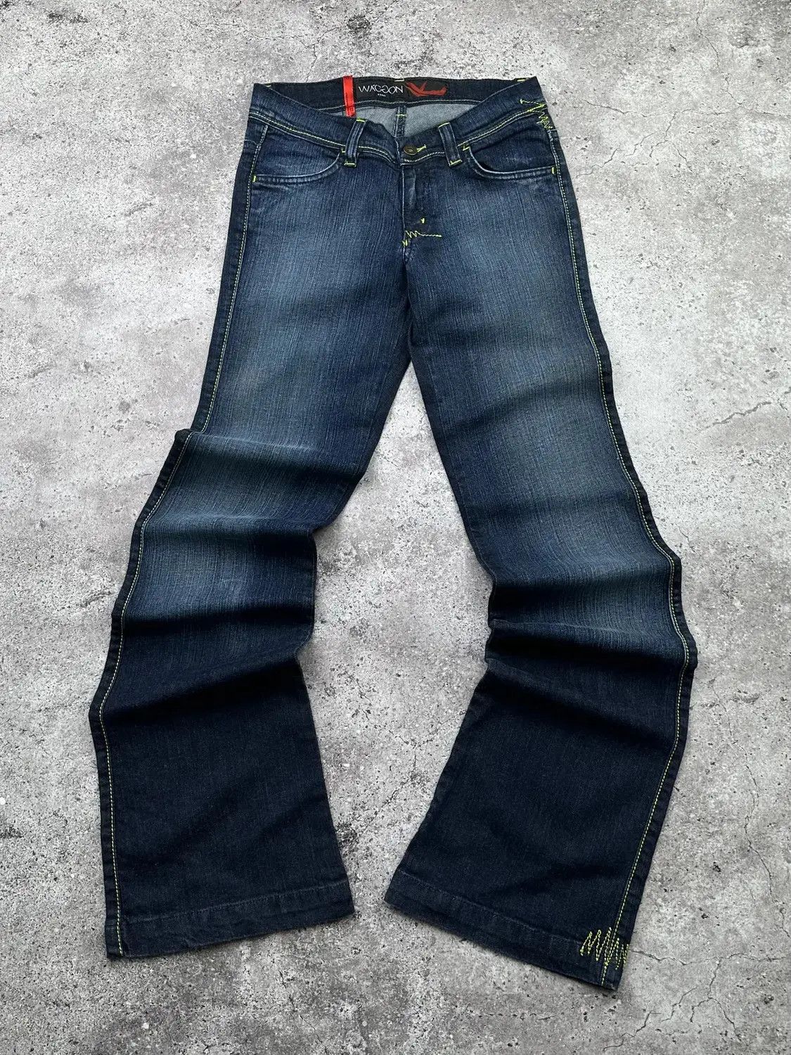 Japanese Brand Vintage Flare Jeans C556(V438) Size 25" / US 0 / IT 36 - 1 Thumbnail
