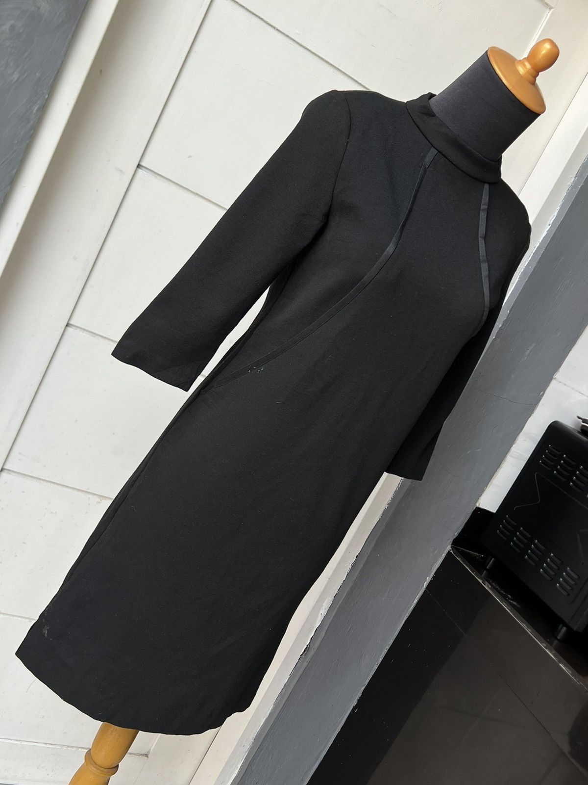 Balenciaga BALENCIAGA Paris Black Dress Size XS / US 0-2 / IT 36-38 - 17 Thumbnail