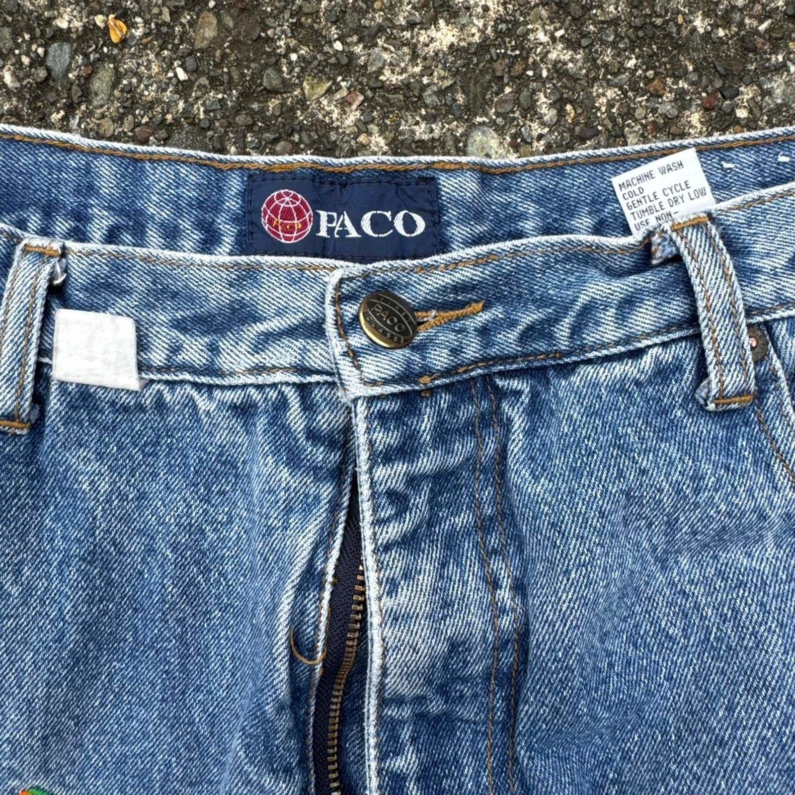 Other Vintage Men’s Embroidered Paco Jeans – Size 36 Size US 36 / EU 52 - 8 Thumbnail