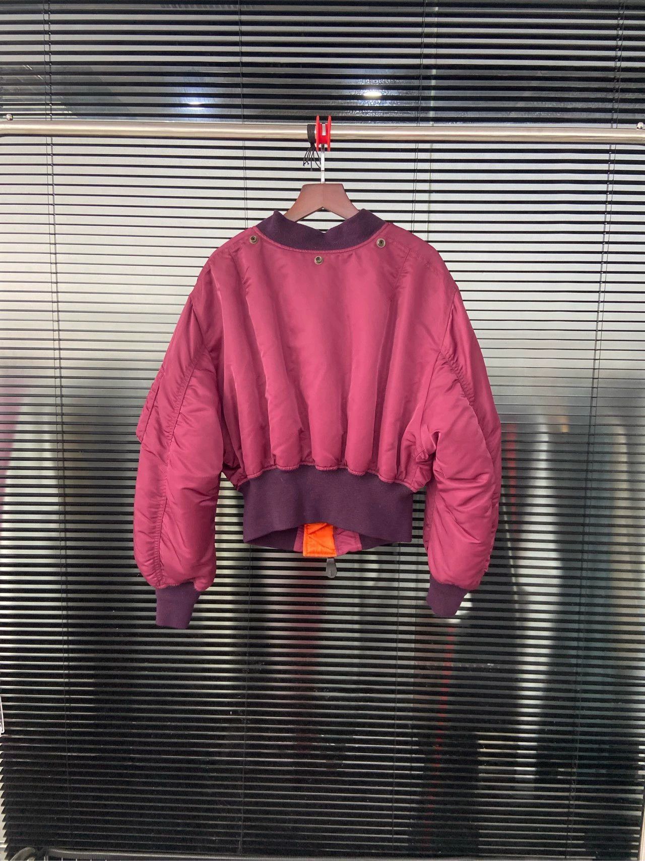 Balenciaga Balenciaga Bomber Jacket Air Force Breadms Cotton Jackets-2 Size US XXS / EU 40 - 2 Thumbnail