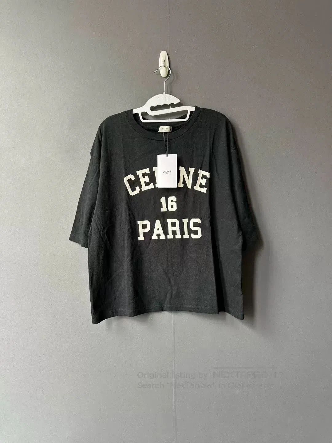 Celine Celine 16 Paris Short-Sleeve Top. Size US M / EU 48-50 / 2 - 1 Thumbnail