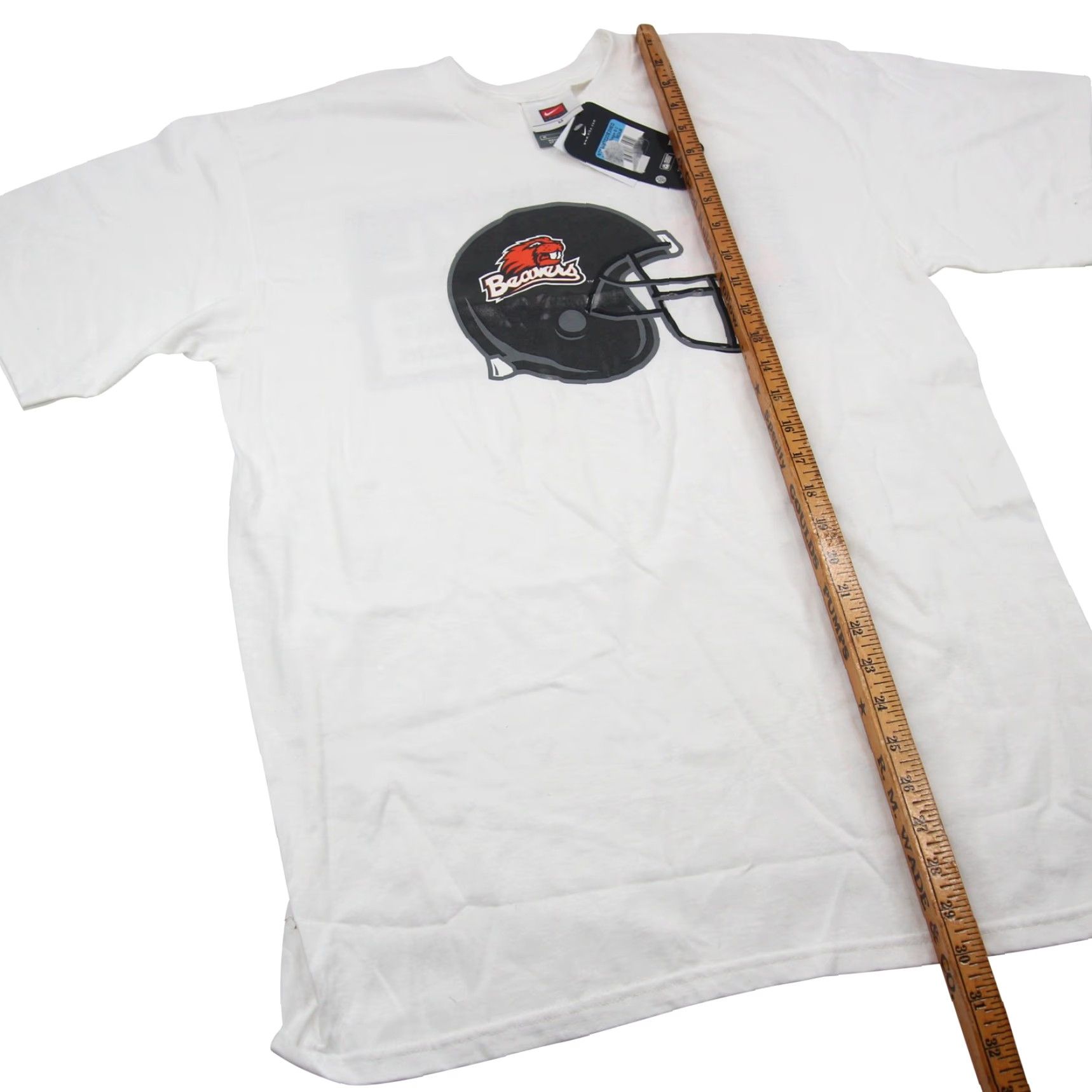 Nike VINTAGE Nike Oregon Beavers Graphic T Shirt Mens M White XS? Size US M / EU 48-50 / 2 - 5 Thumbnail