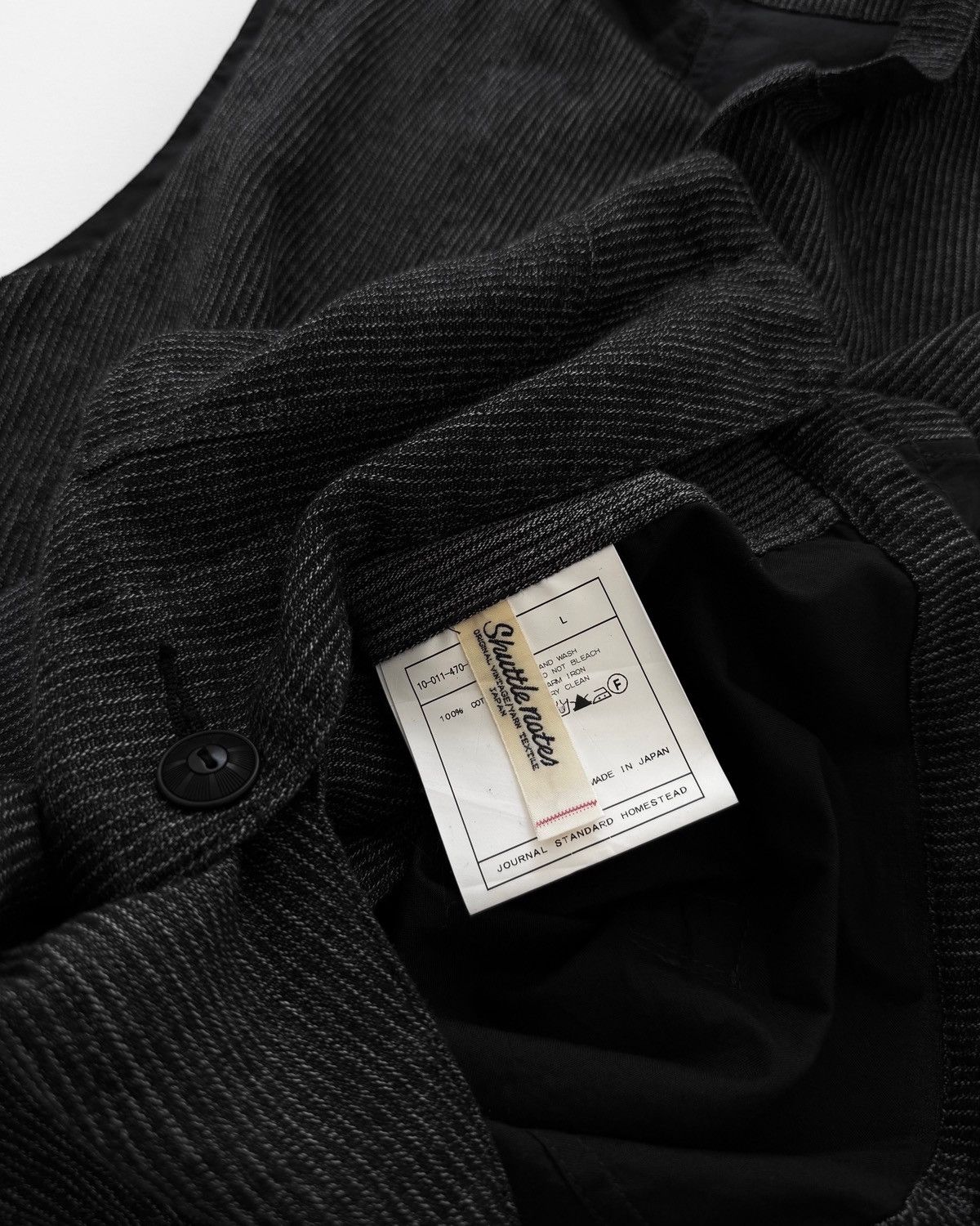 J.S. Homestead JOURNAL STANDARD VEST 4POCKET SHIRT Size US L / EU 52-54 / 3 - 4 Thumbnail