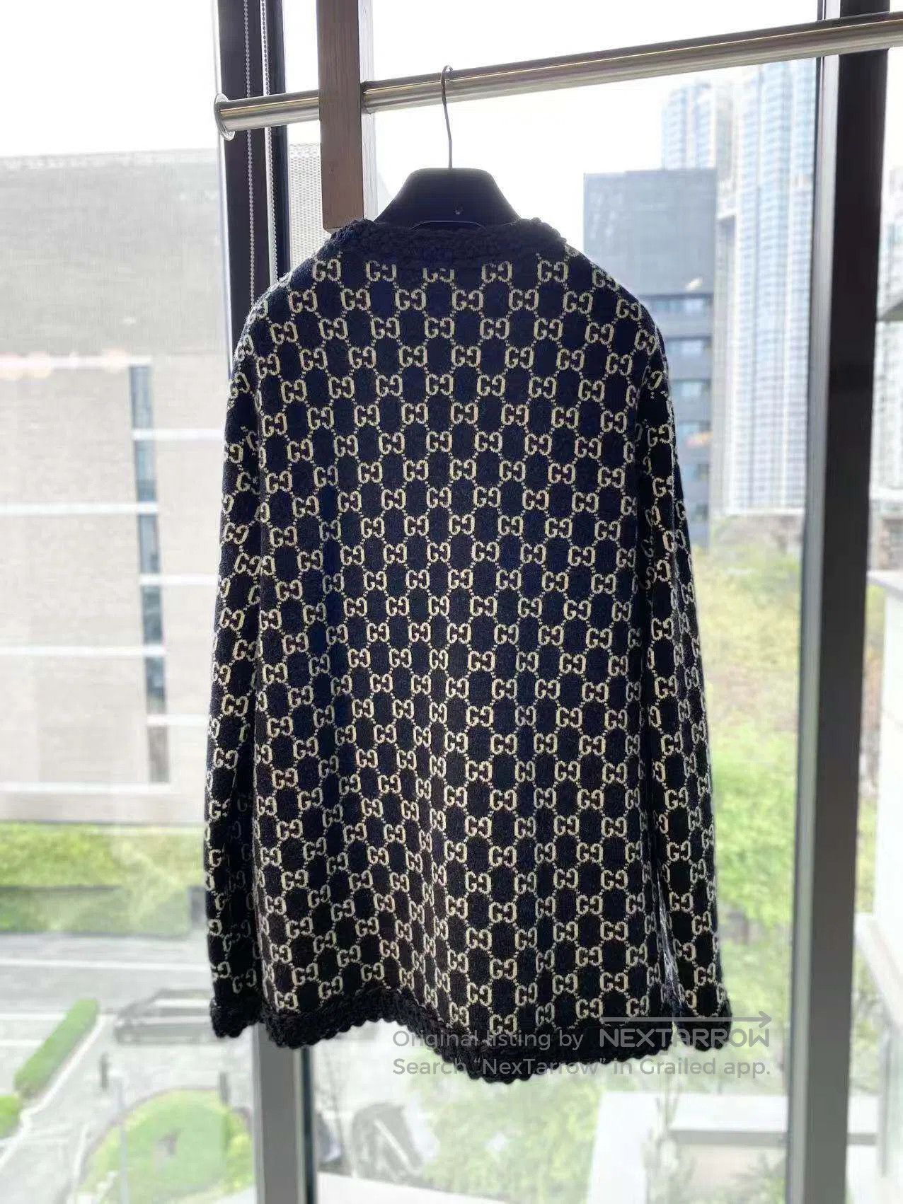 Gucci Guicci The old flower is full of printed cardigans| Size XS / US 0-2 / IT 36-38 - 3 Thumbnail