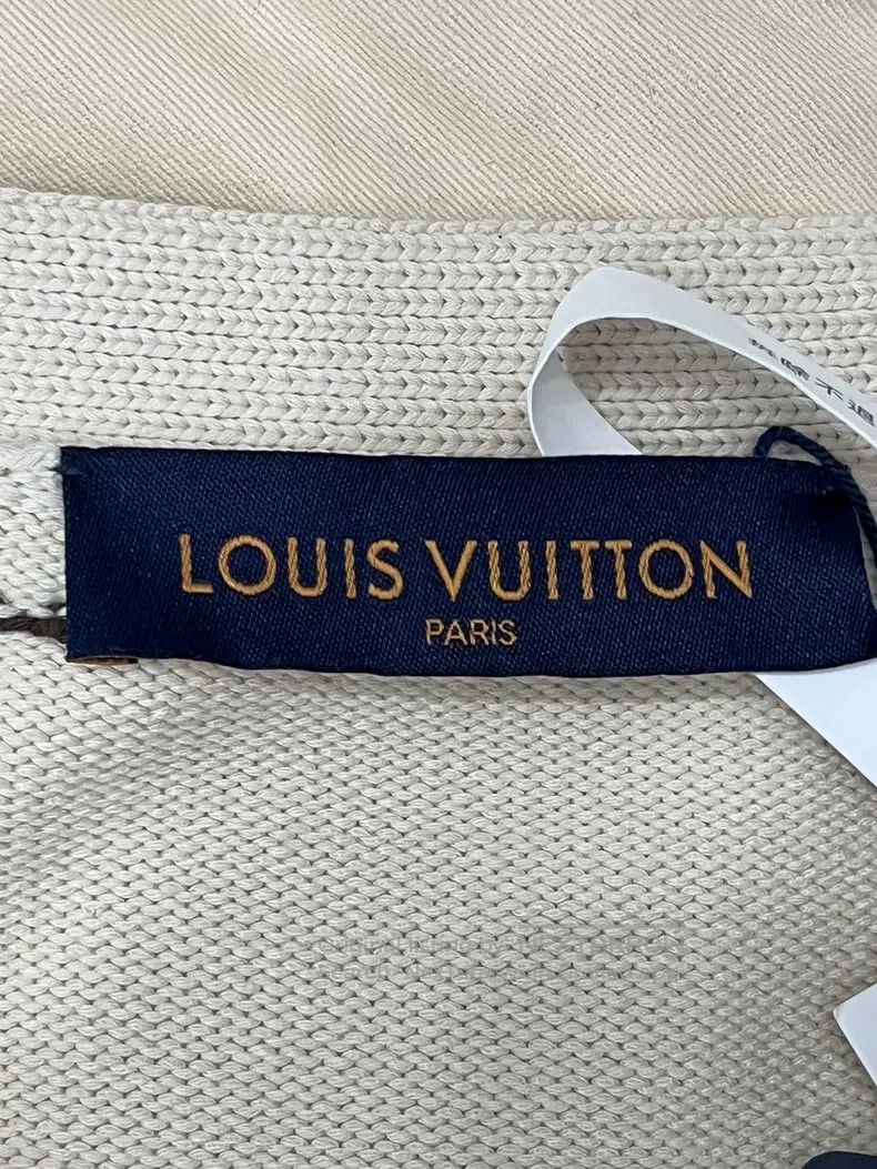 Louis Vuitton Louis Vuitton Tyler co-branded cream intarsia knit long-sl Size US M / EU 48-50 / 2 - 4 Thumbnail