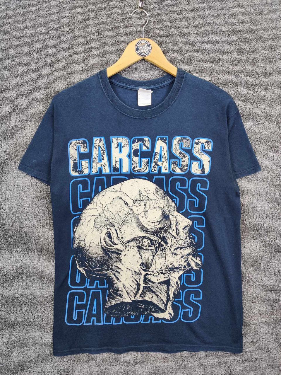 Band Tees Vintage Carcass Necro Head Band Tee Tshirt Size US M / EU 48-50 / 2 - 1 Thumbnail