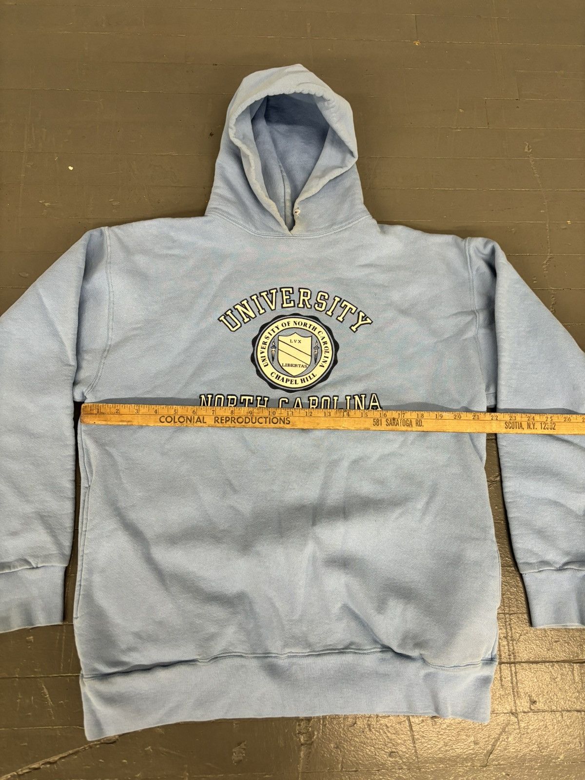 Vintage Vintage 90s university of North Carolina hoodie made in USA Size US L / EU 52-54 / 3 - 5 Thumbnail