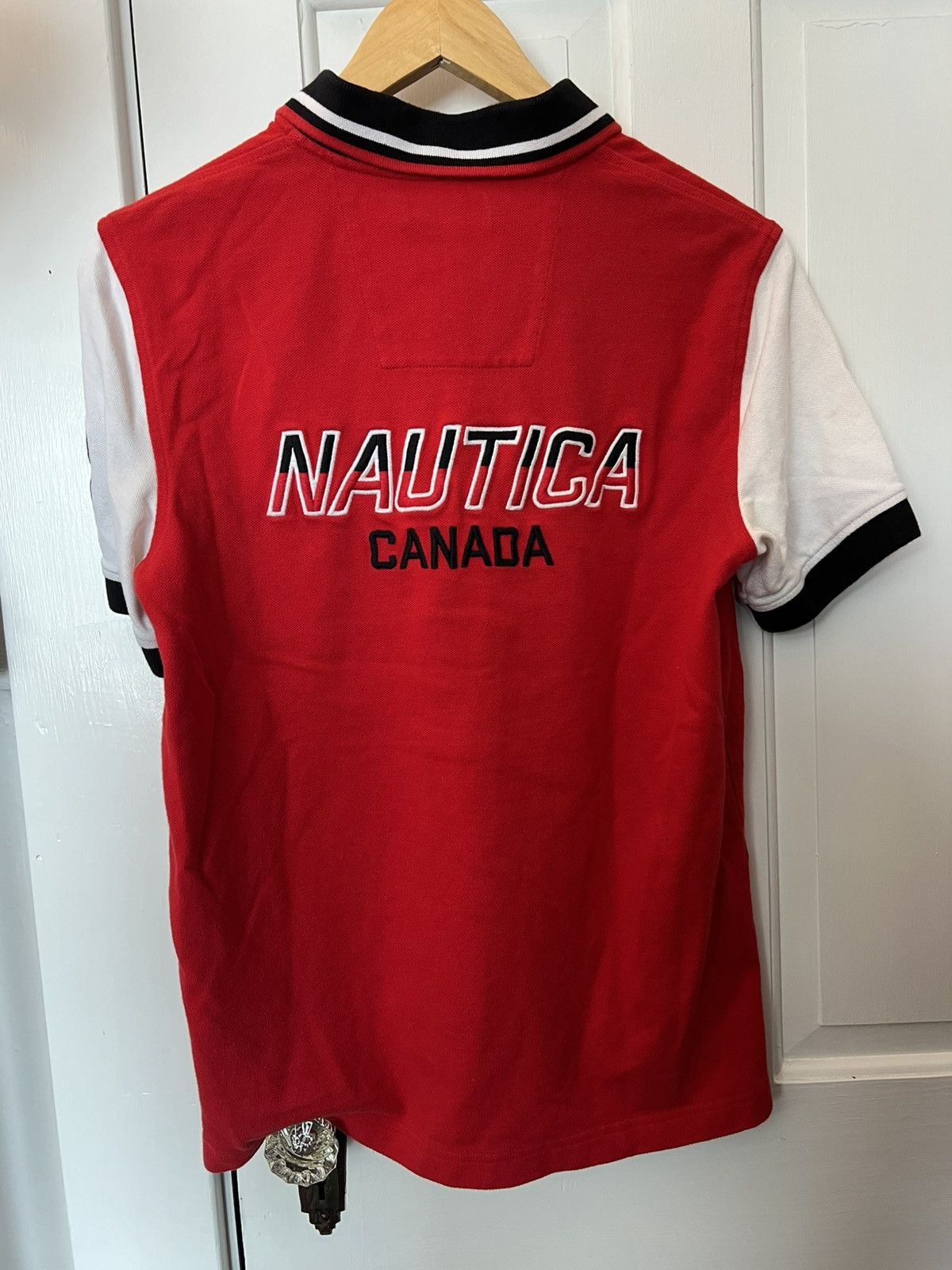 Nautica Nautica Rare Womens Canada Polo Shirt Size XS / US 0-2 / IT 36-38 - 2 Thumbnail
