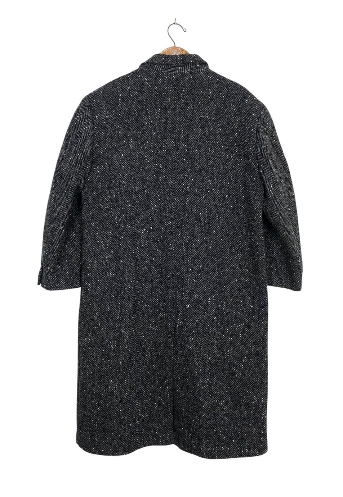 Christian Dior Monsieur Rare‼️ Vintage Christian Dior Monsieur Herringbone Wool Coat Size US S / EU 44-46 / 1 - 4 Thumbnail