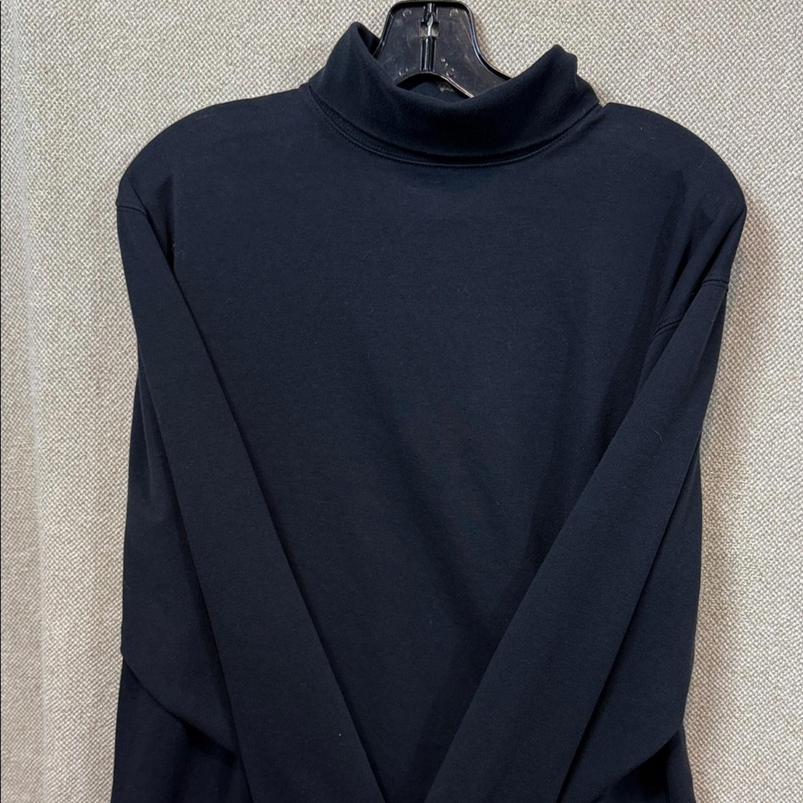 L.L. Bean L.L. Bean Men's Dark Turtleneck Sweater Size US M / EU 48-50 / 2 - 1 Thumbnail