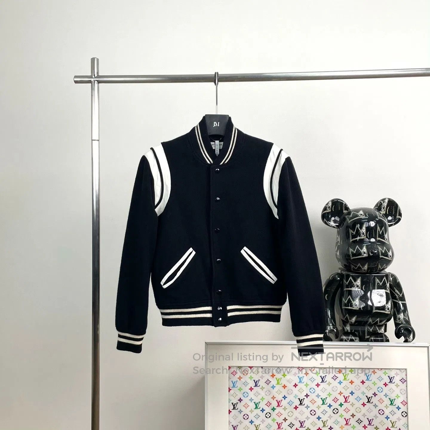 Saint Laurent Paris Saint Laurent Teddy Varsity Jacket. Size US S / EU 44-46 / 1 - 1 Thumbnail